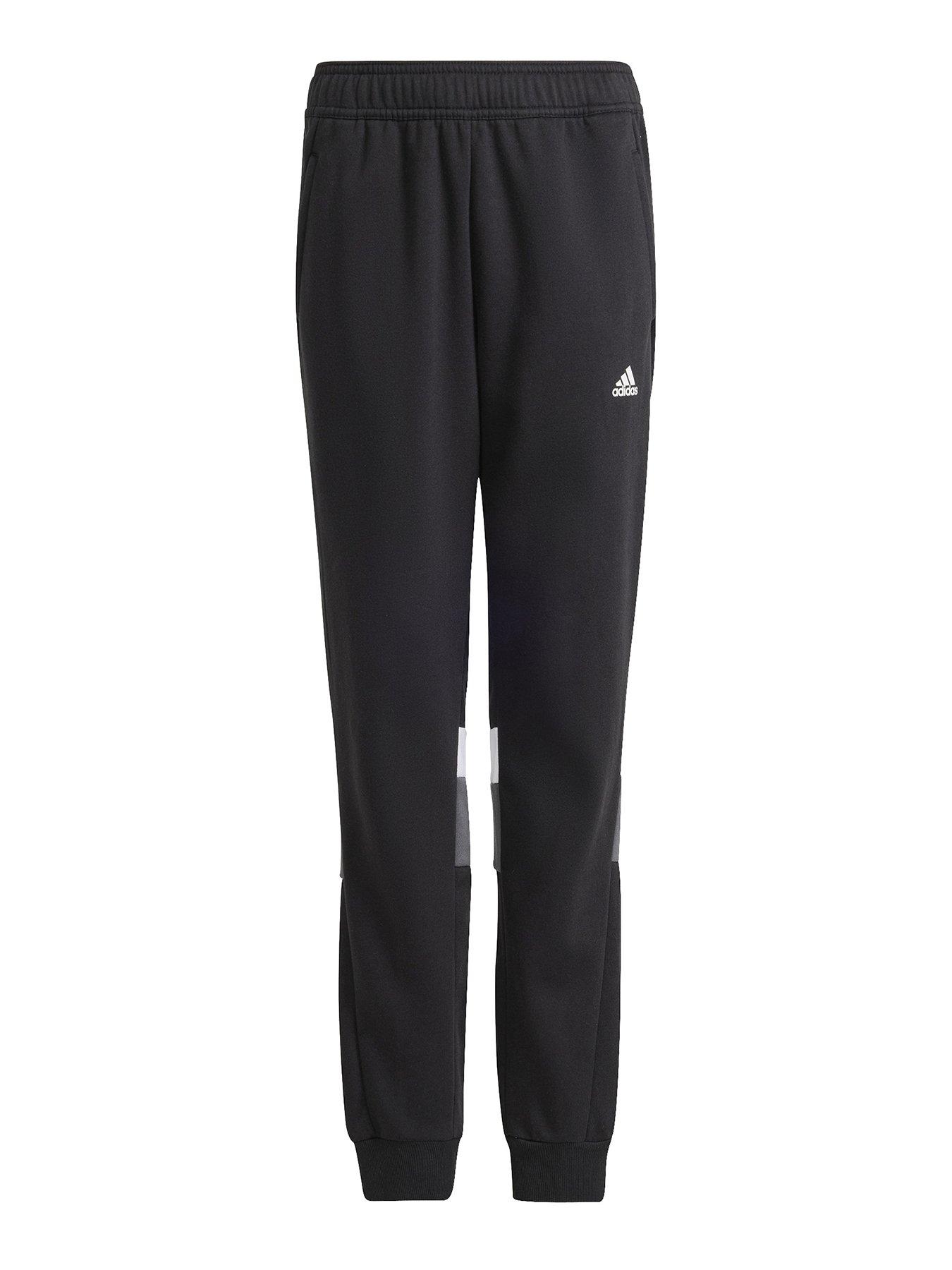Grey adidas joggers junior best sale