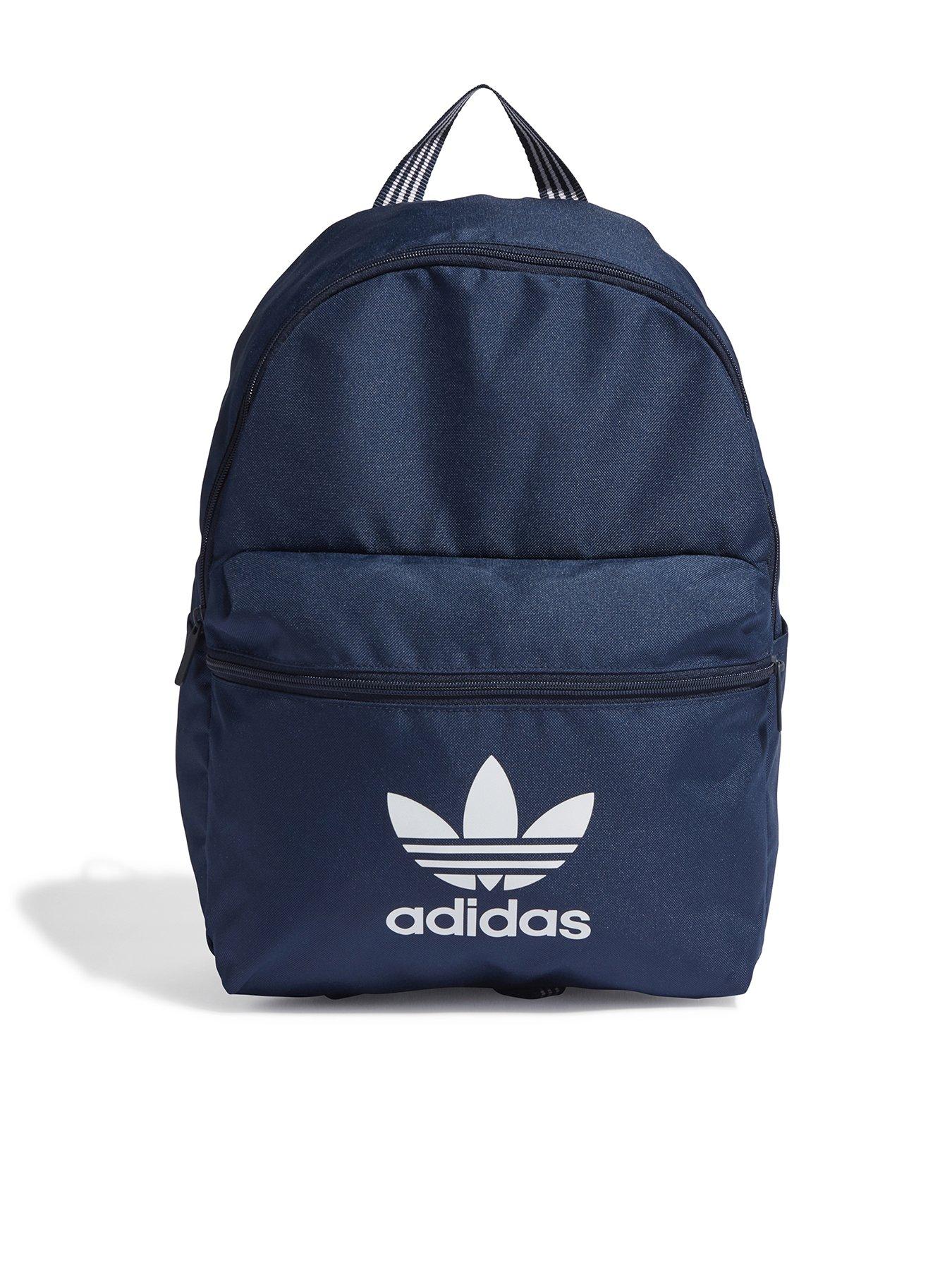 Adidas Originals Adicolor Backpack - Navy/White | Very.co.uk