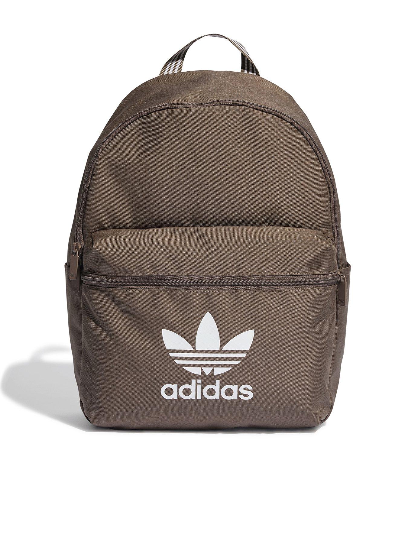 Adidas bag brown on sale