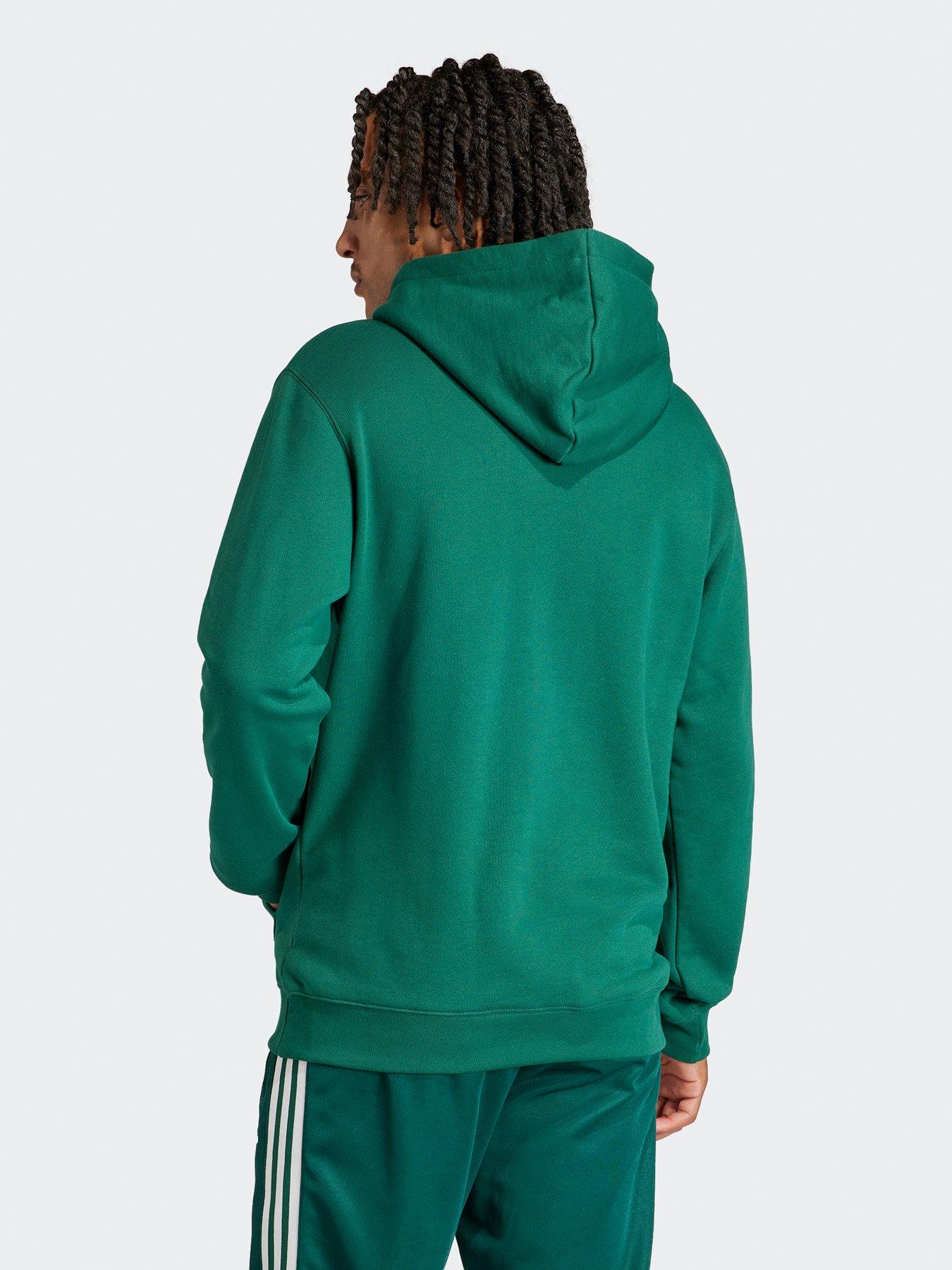 Green trefoil outlet hoodie mens