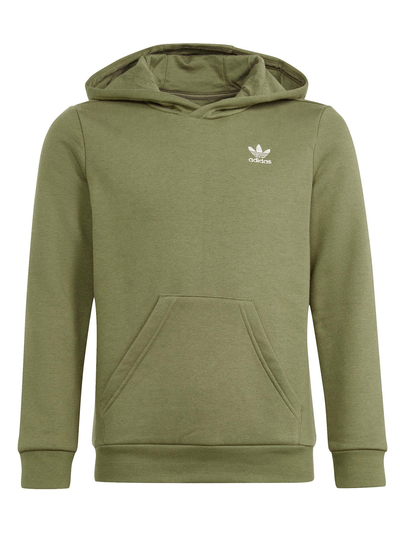 Khaki cheap hoodie adidas