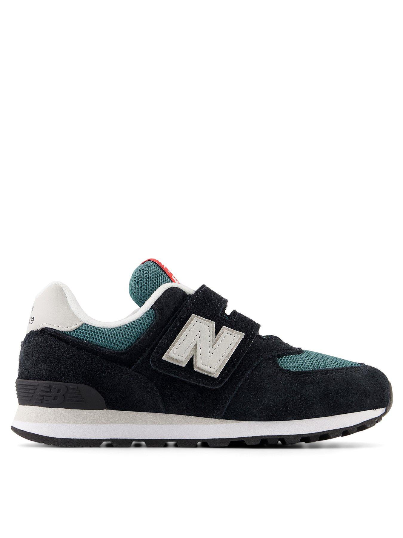 Kids Boys 574 Trainers Black