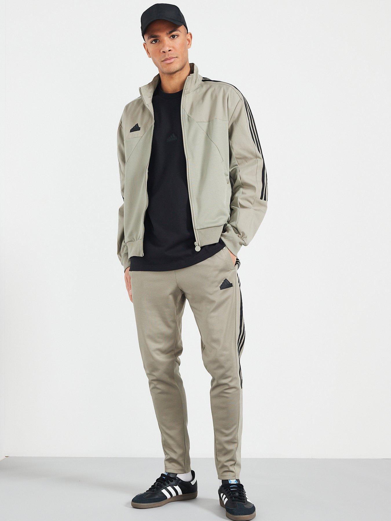 adidas Sportswear Mens House Of Tiro Tracksuit Jacket - Gr - Grey ...