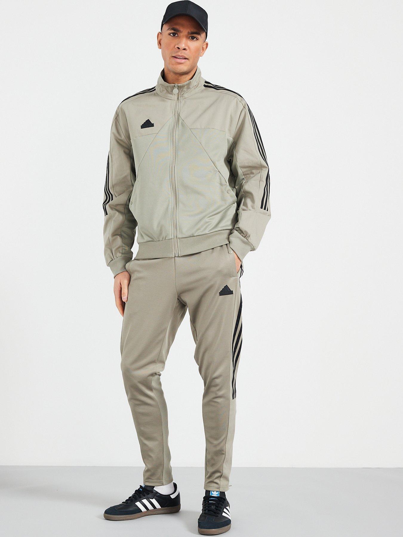 adidas Sportswear Mens House Of Tiro Tracksuit Jacket - Gr - Grey ...