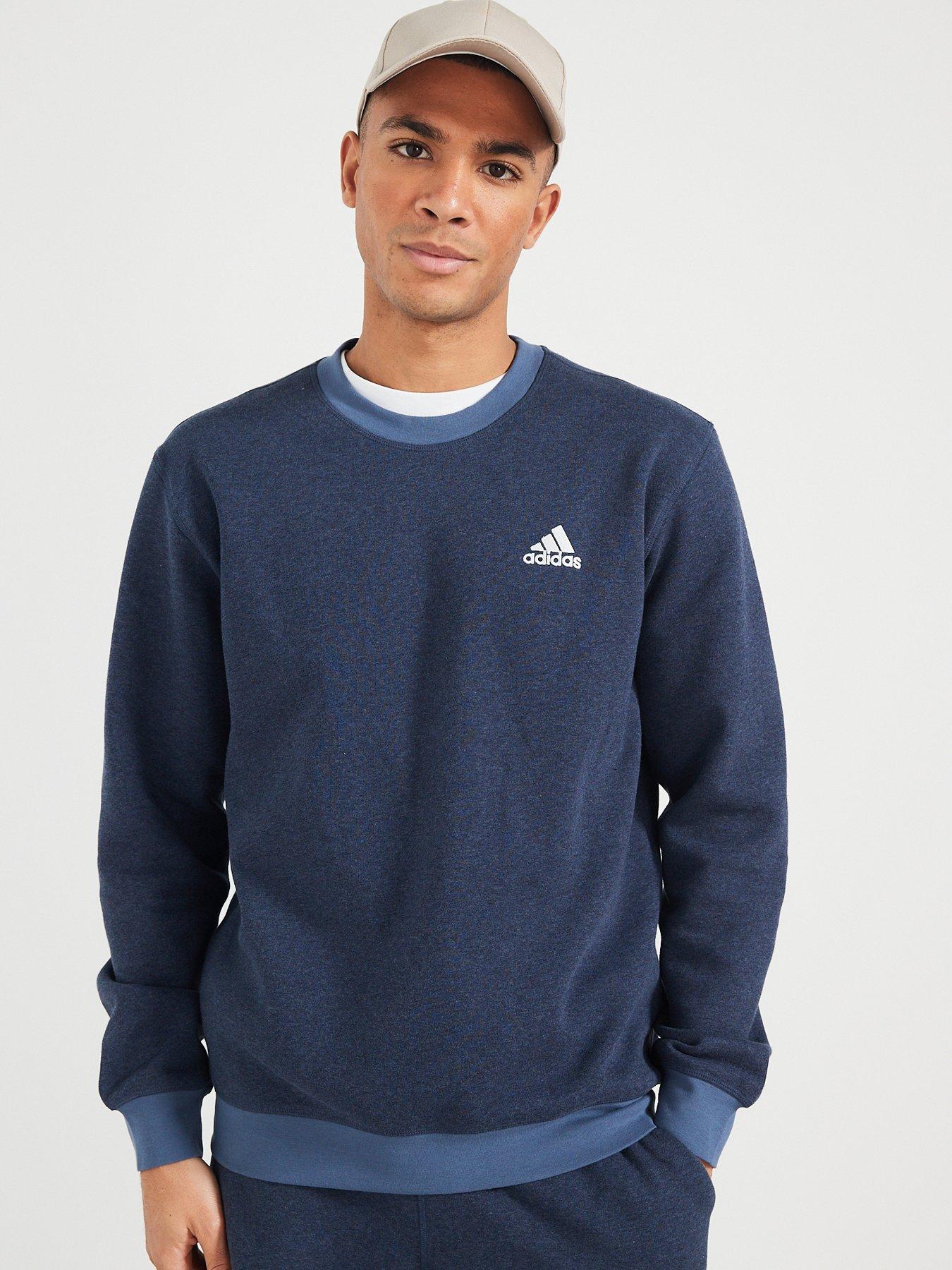 Adidas crew sweatshirt mens best sale