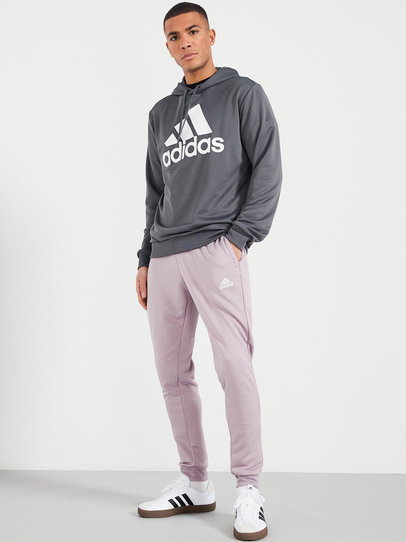 Mens Hooded Tracksuit Grey