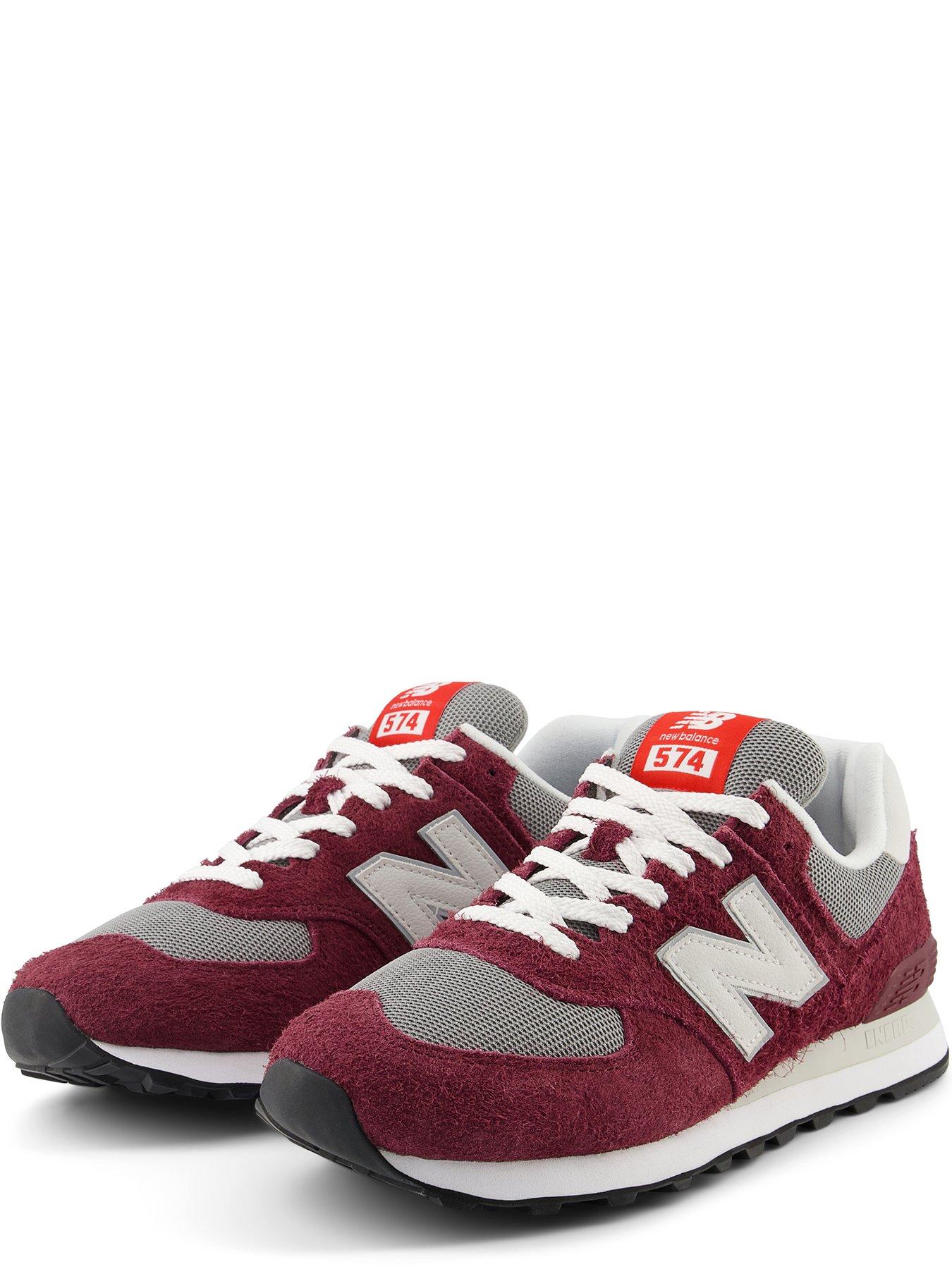 Mens red new hot sale balance trainers