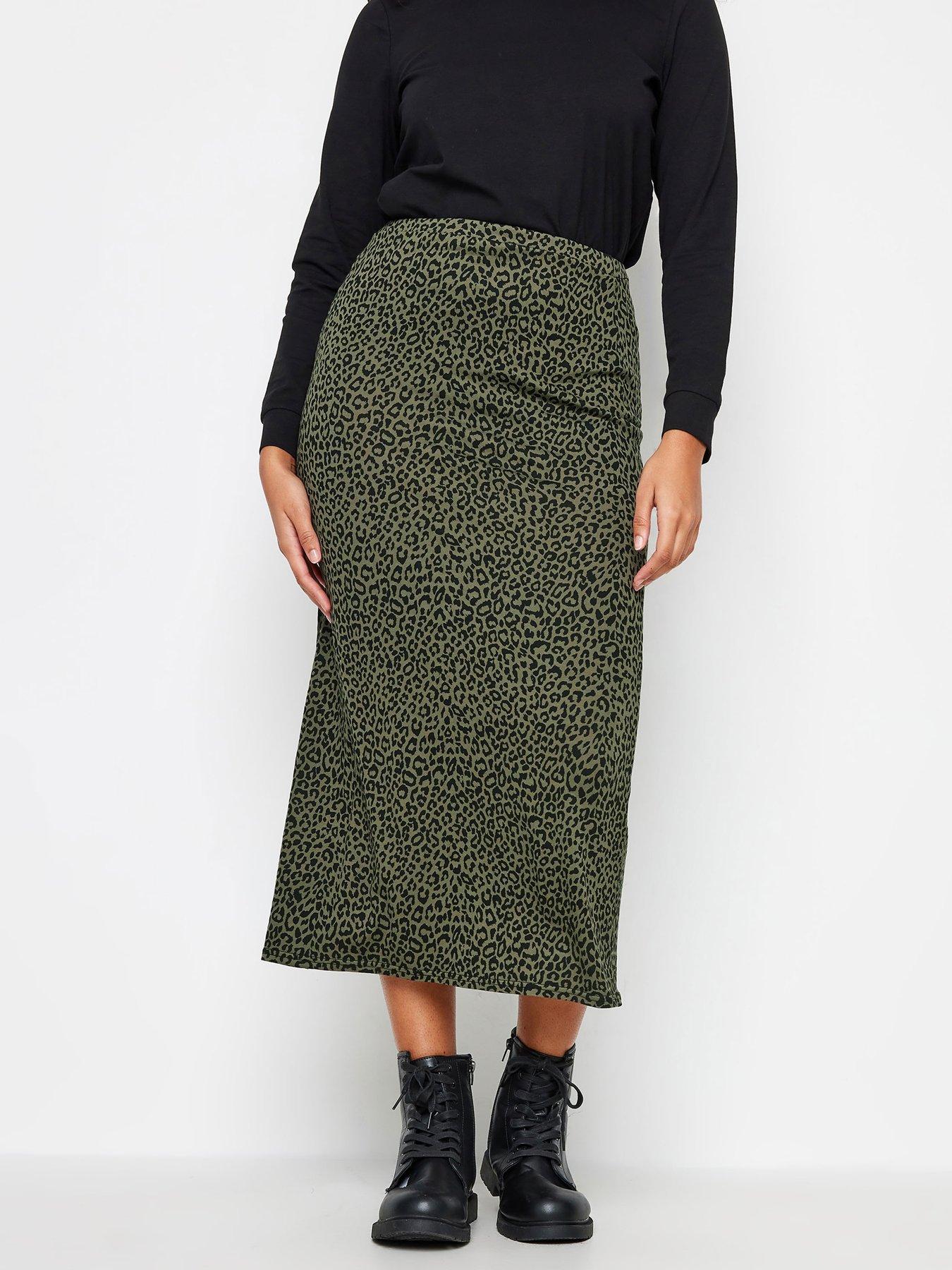 Maxi pencil outlet skirts khaki