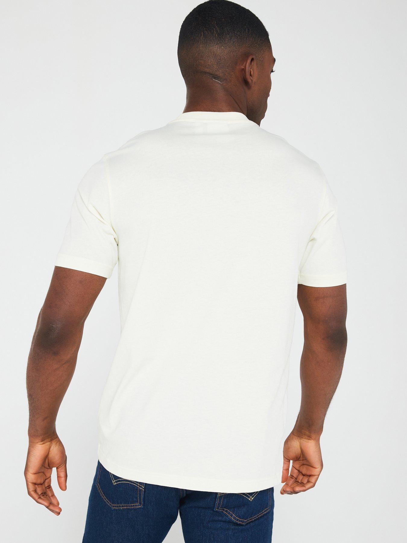 Image 2 of 4 of adidas Originals Men's Essential Trefoil T-Shirt - White