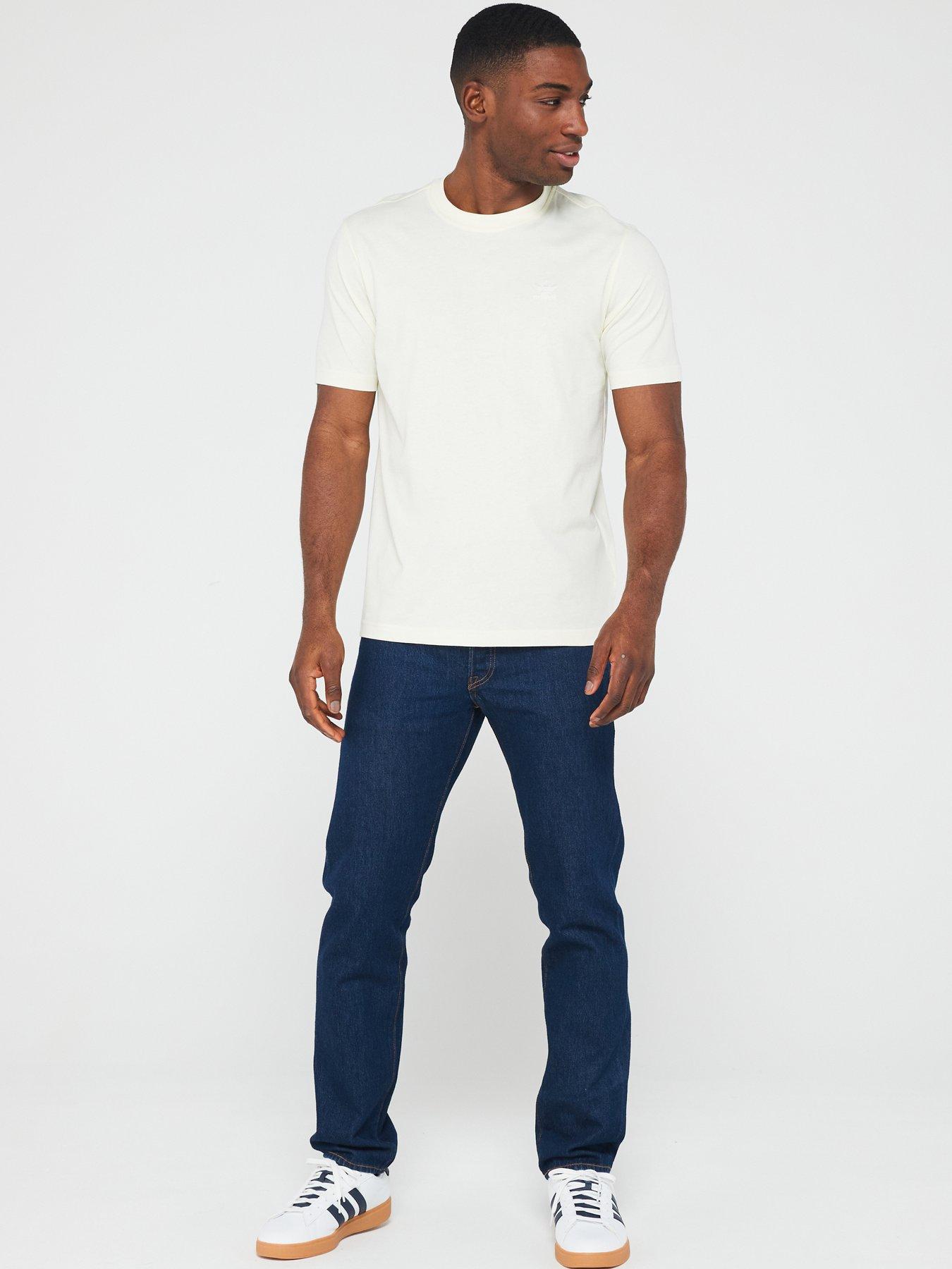 Image 3 of 4 of adidas Originals Men's Essential Trefoil T-Shirt - White