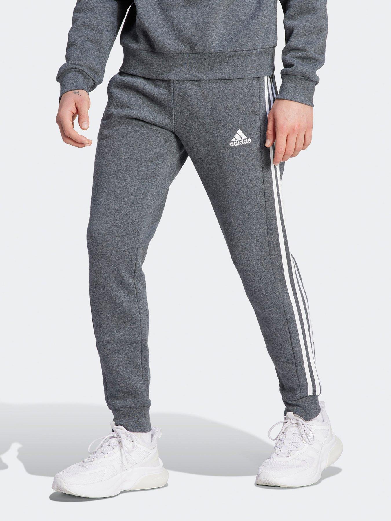 adidas Sportswear Men s Fleece Joggers Grey Very