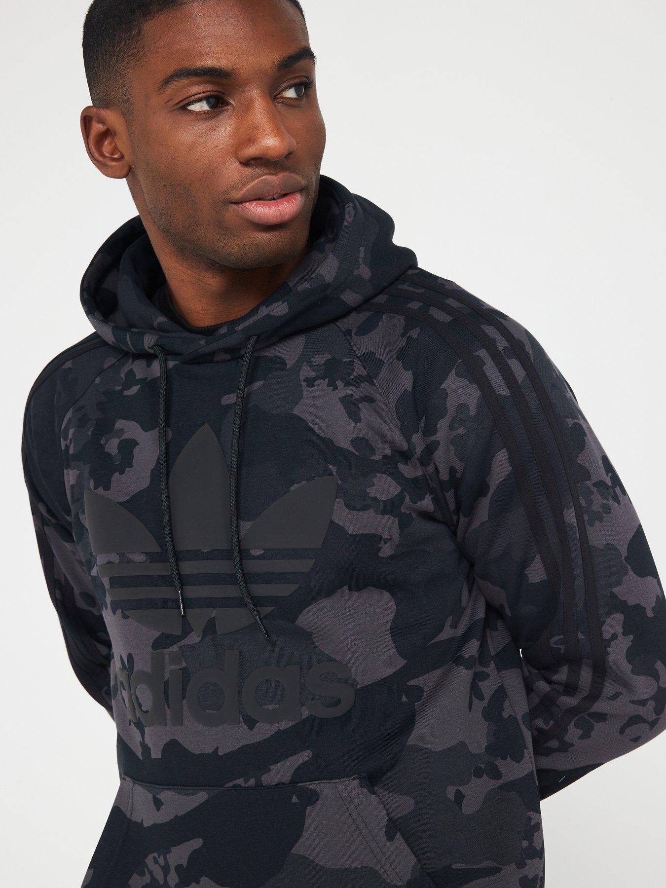 Adidas hoodie mens camo hotsell