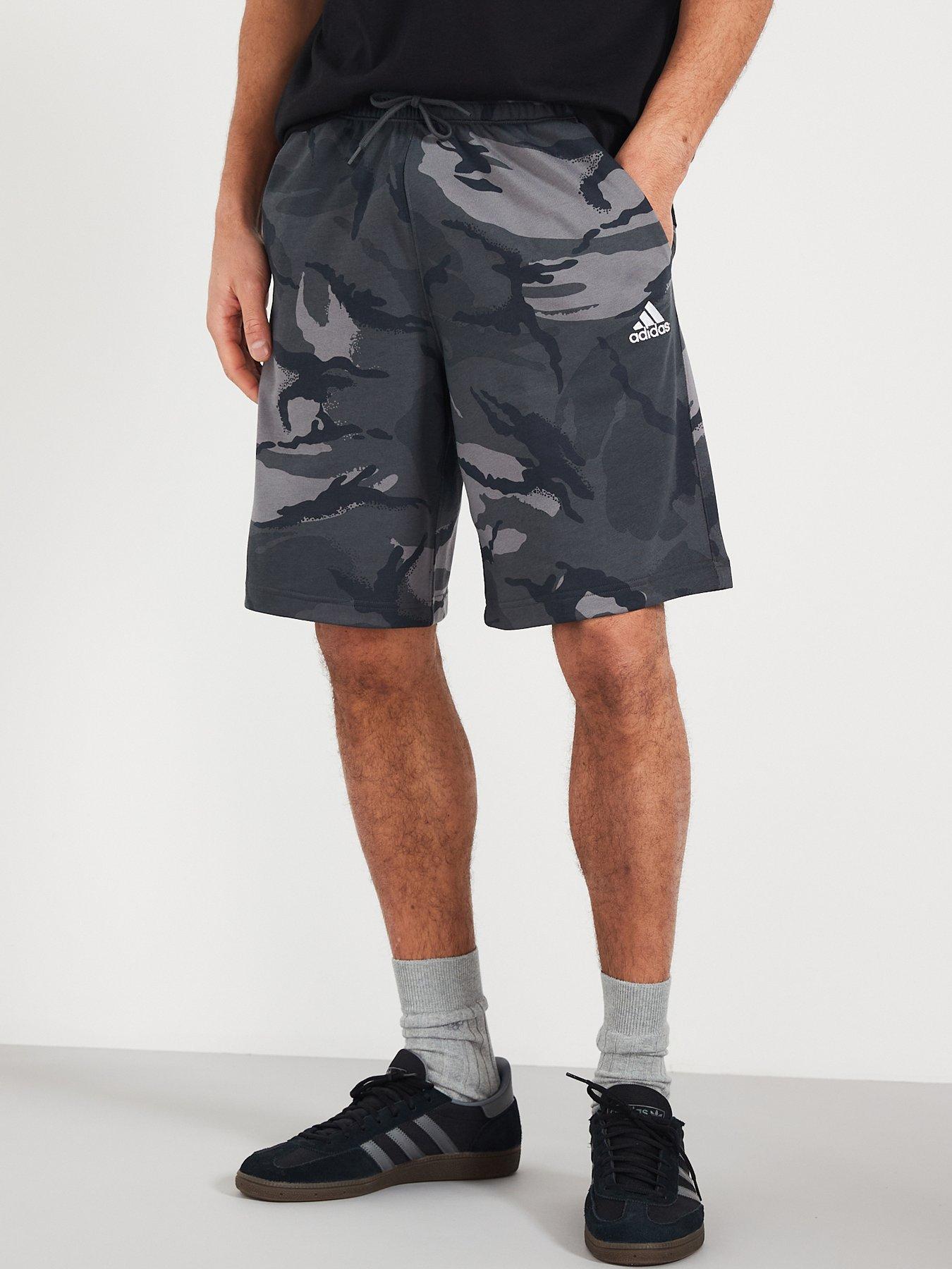 adidas Sportswear Mens Camo Short - Dark Grey | Very.co.uk