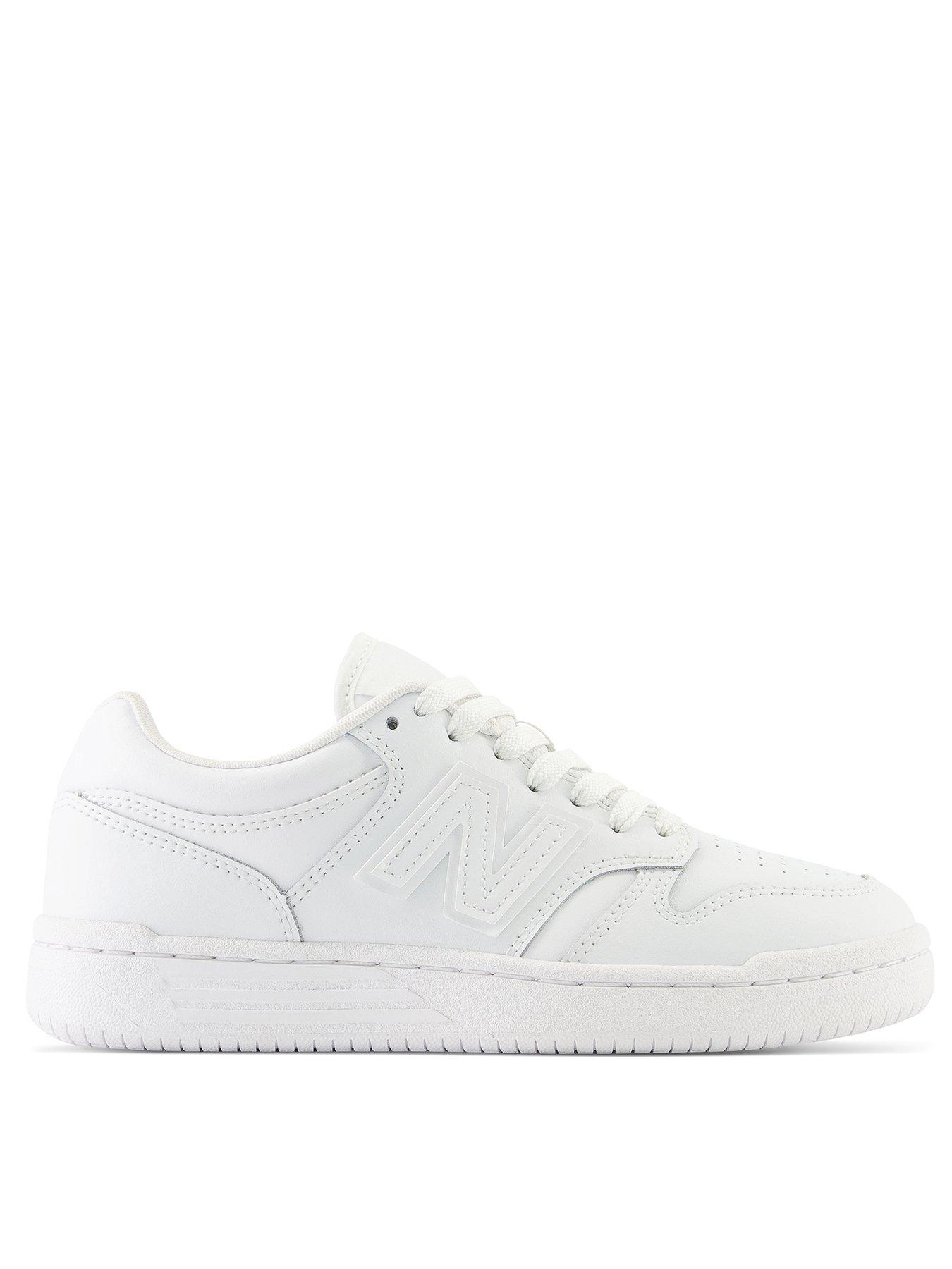 New Balance Junior Unisex 480 Trainers - White