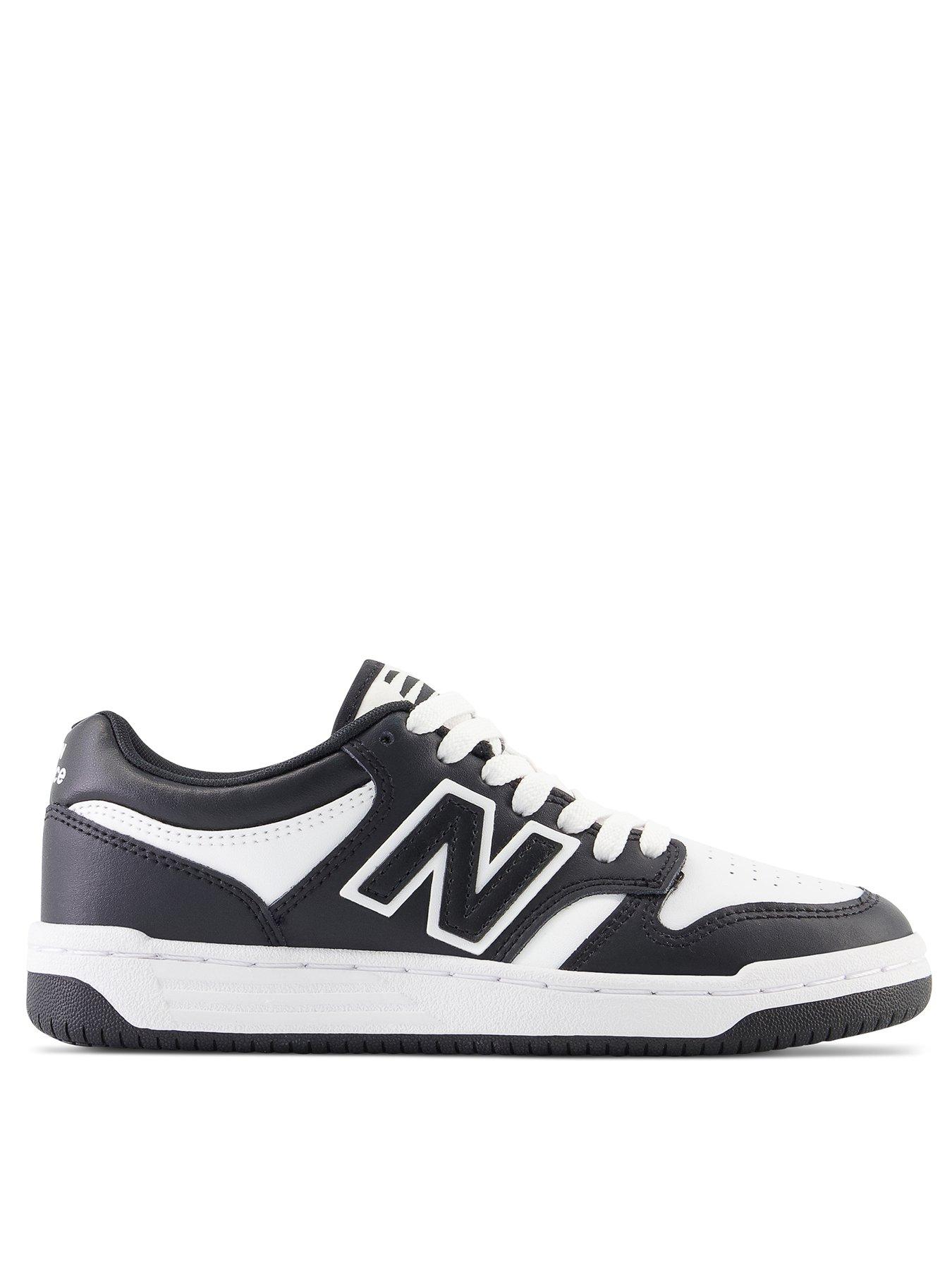 New Balance Junior Boys 480 Trainers Black white very