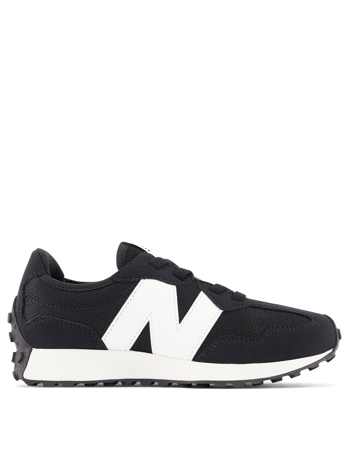 undefined Kids Unisex 327 Trainers - Black/White