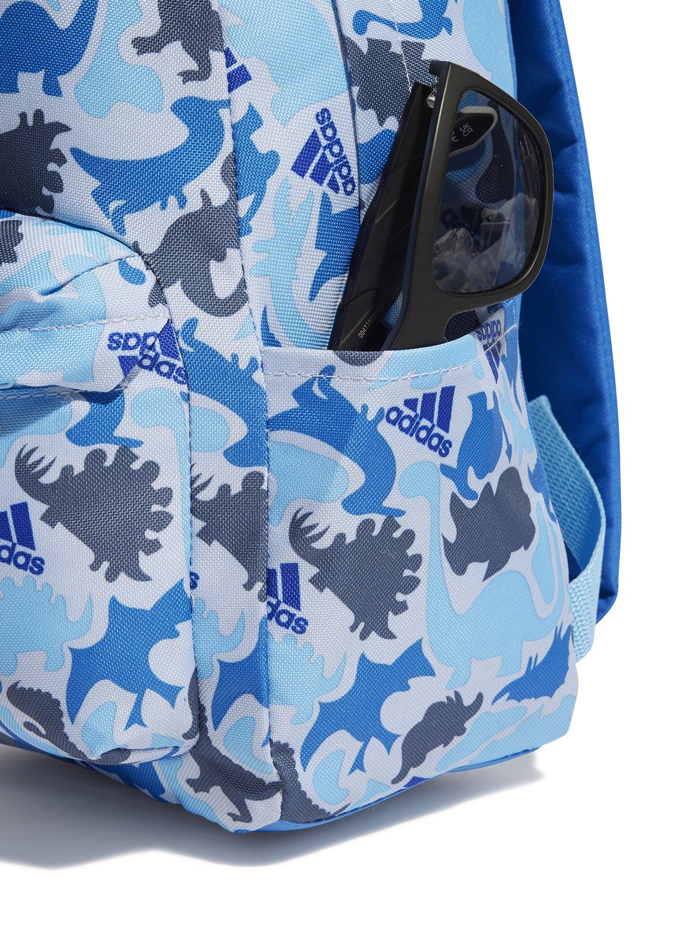 adidas Sportswear Kids Dino Print Backpack Blue Multi Very
