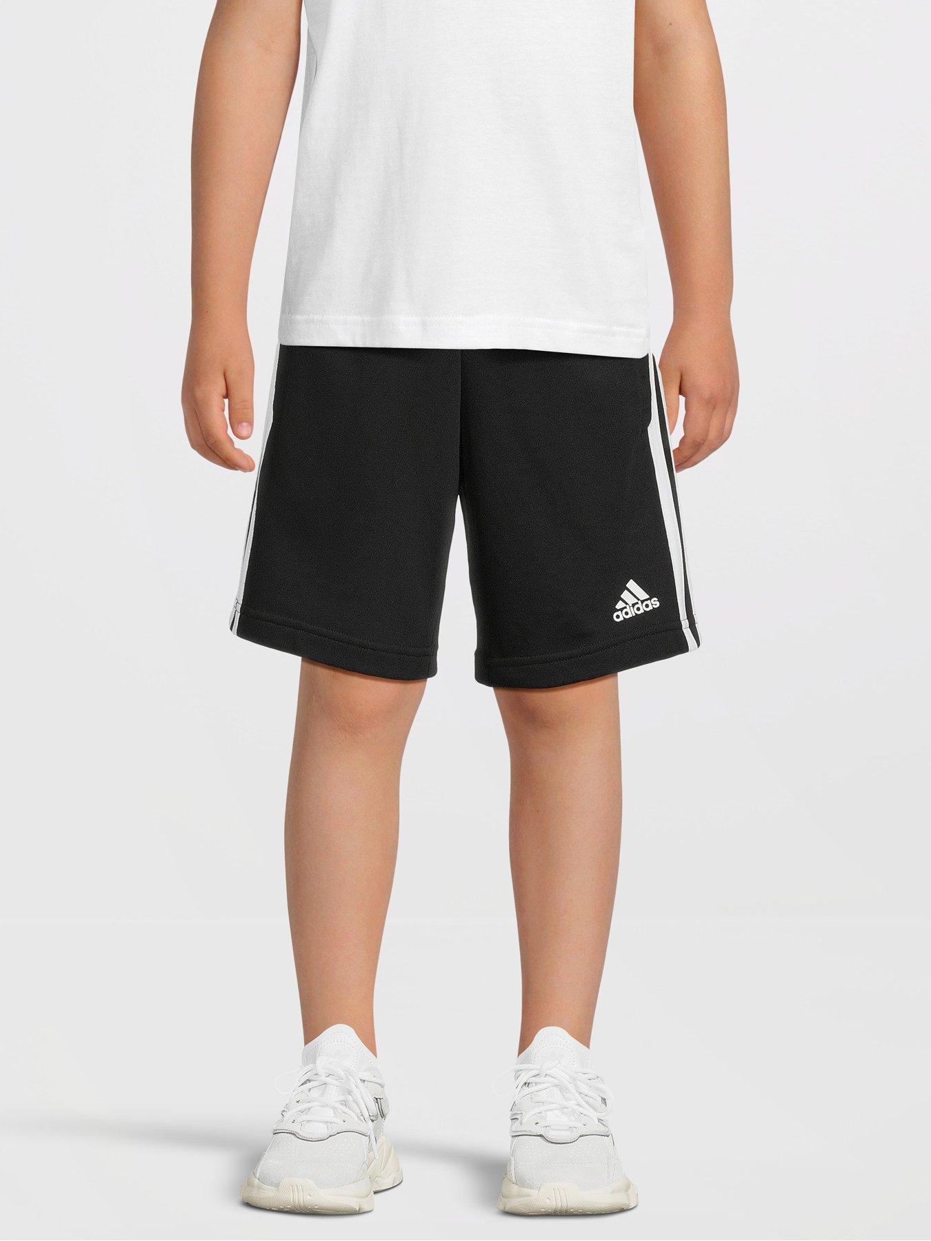 adidas Sportswear Kids Essentials Shorts Black White Very