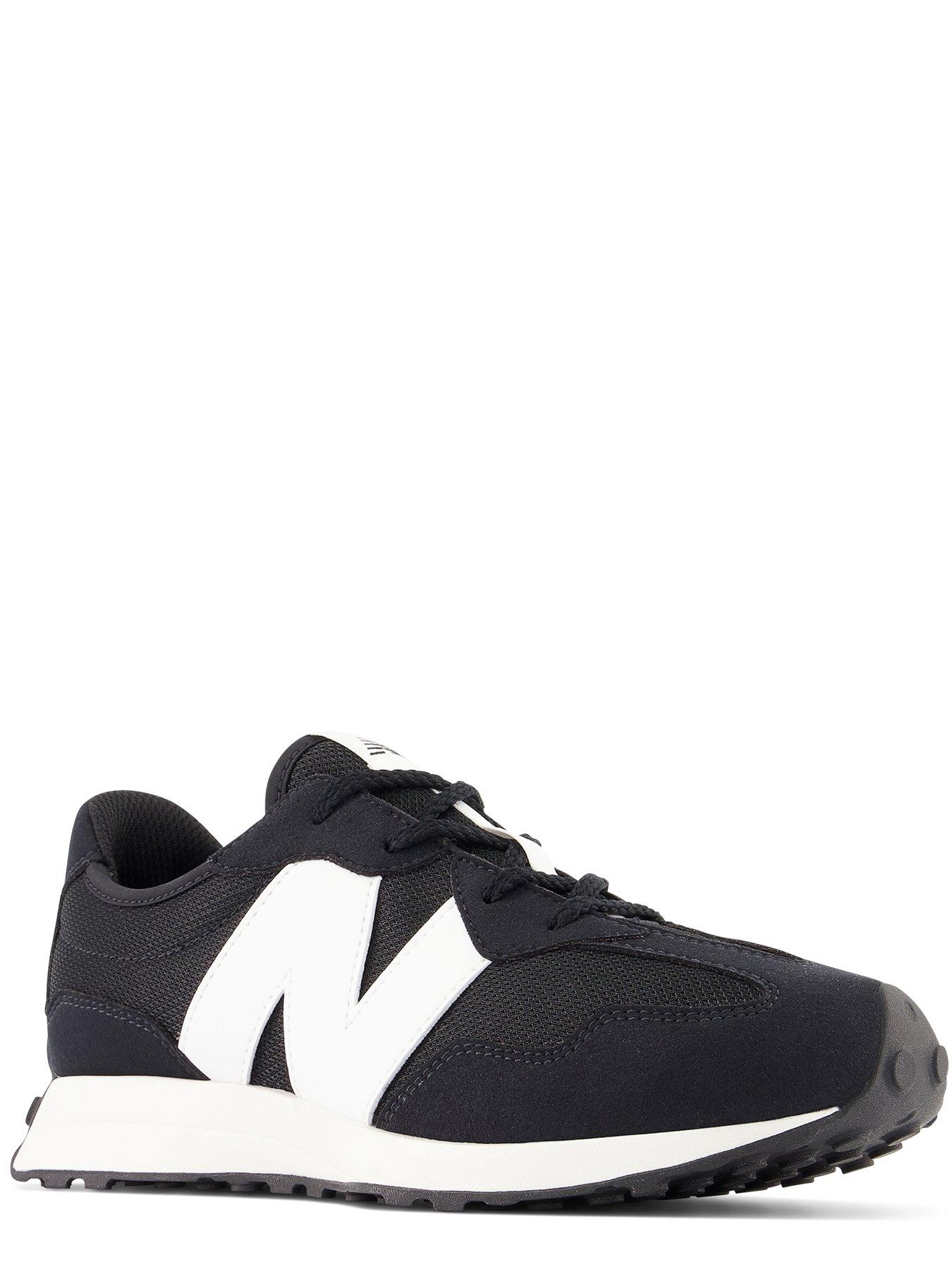 Image 2 of 5 of New Balance Junior Unisex 327 Trainers - Black/White