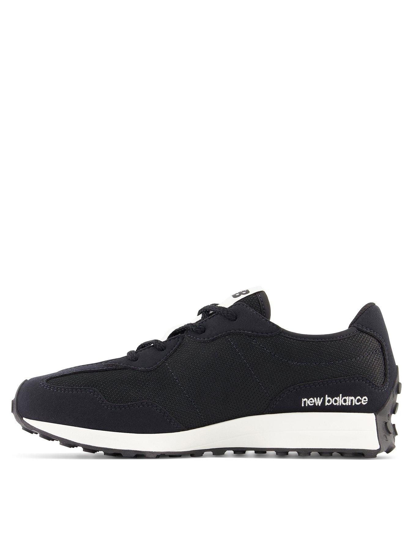 Image 3 of 5 of New Balance Junior Unisex 327 Trainers - Black/White
