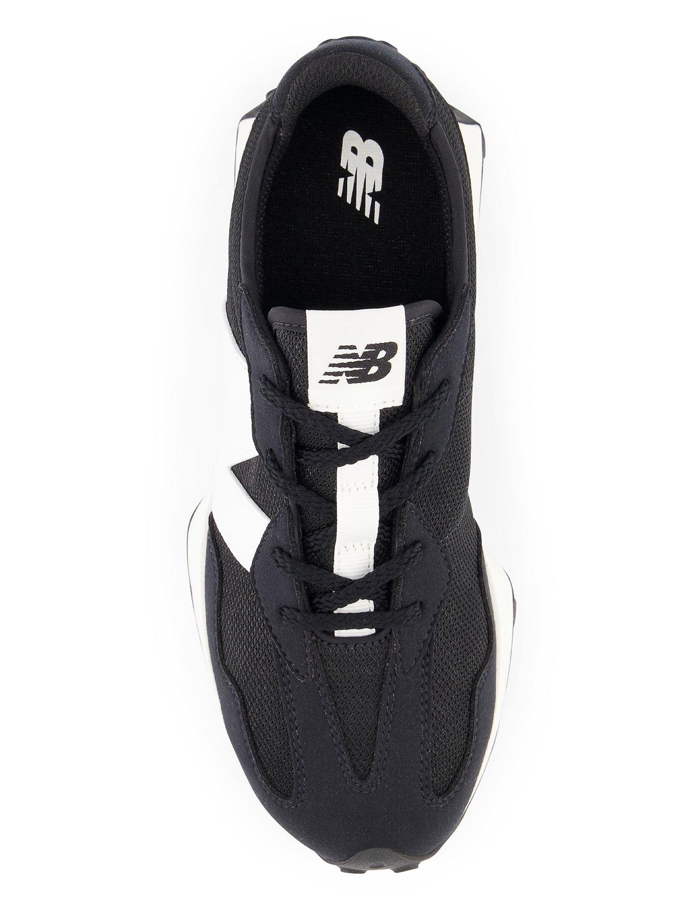 Image 4 of 5 of New Balance Junior Unisex 327 Trainers - Black/White
