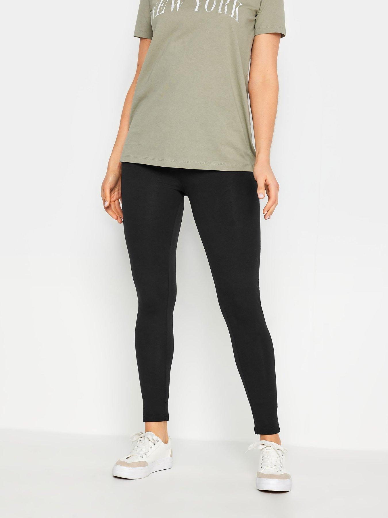 Long Tall Sally Premium Black Legging 36, Black, Size 22, Length 34, Women