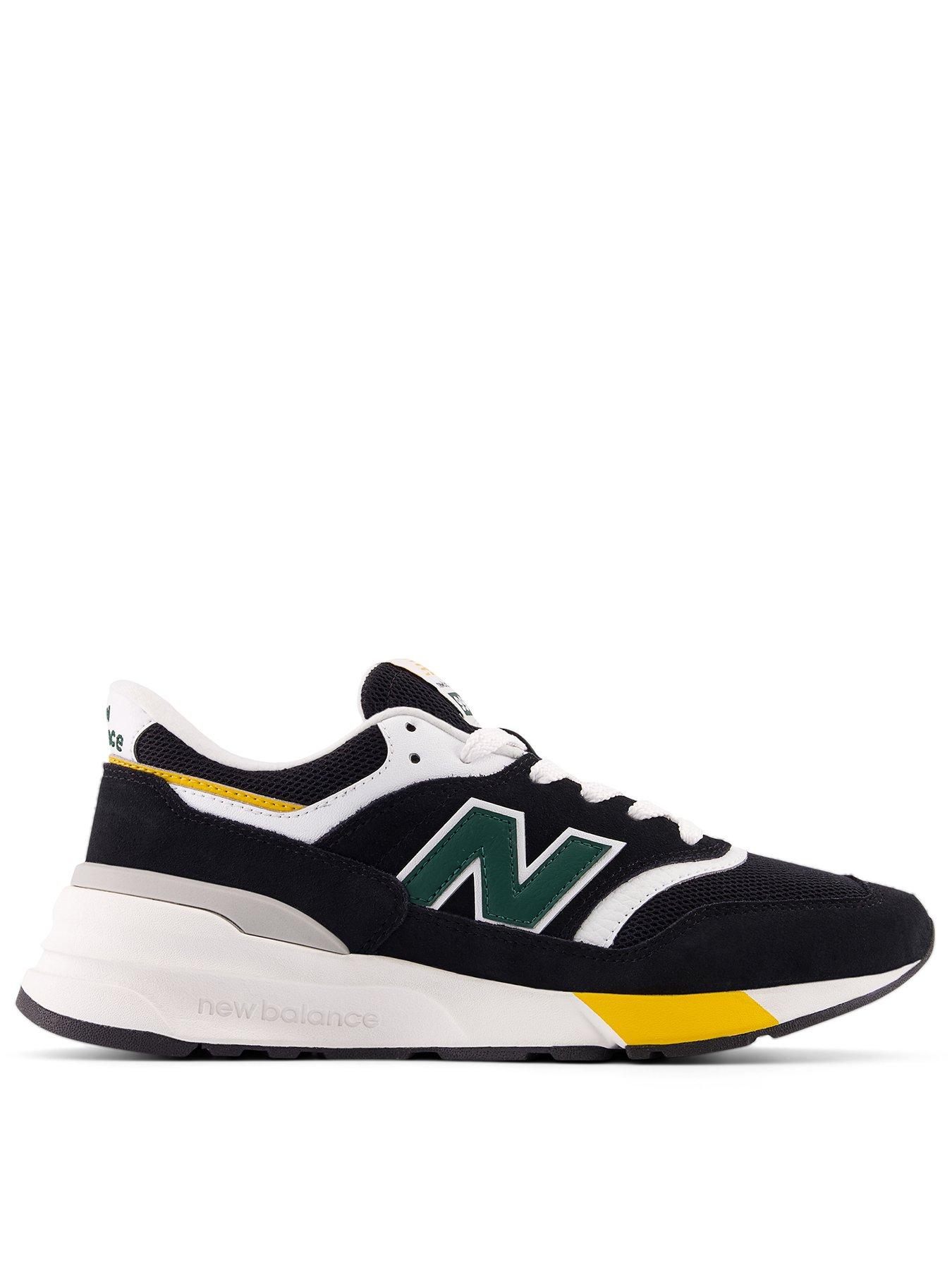 New Balance Mens 997R Trainers Black Very