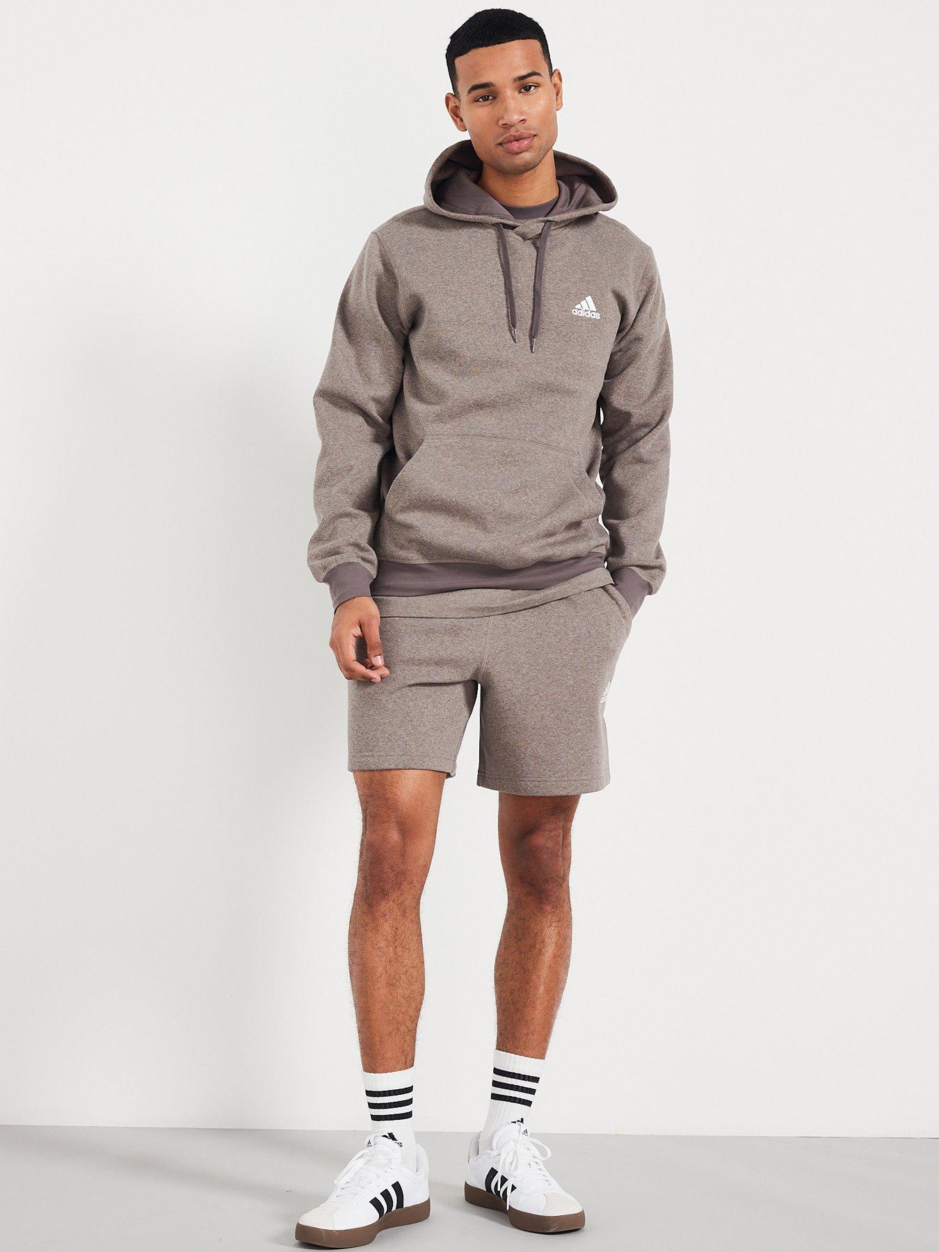 adidas Sportswear Mens Seasonals Overhead Hoodie - Dark Grey | Very.co.uk