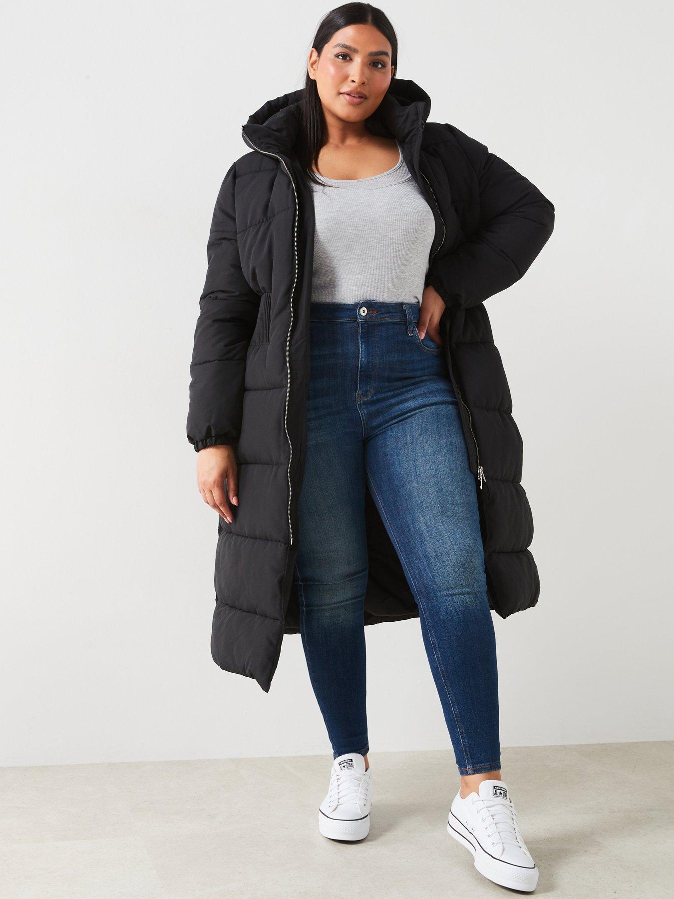 Plus size coats uk online