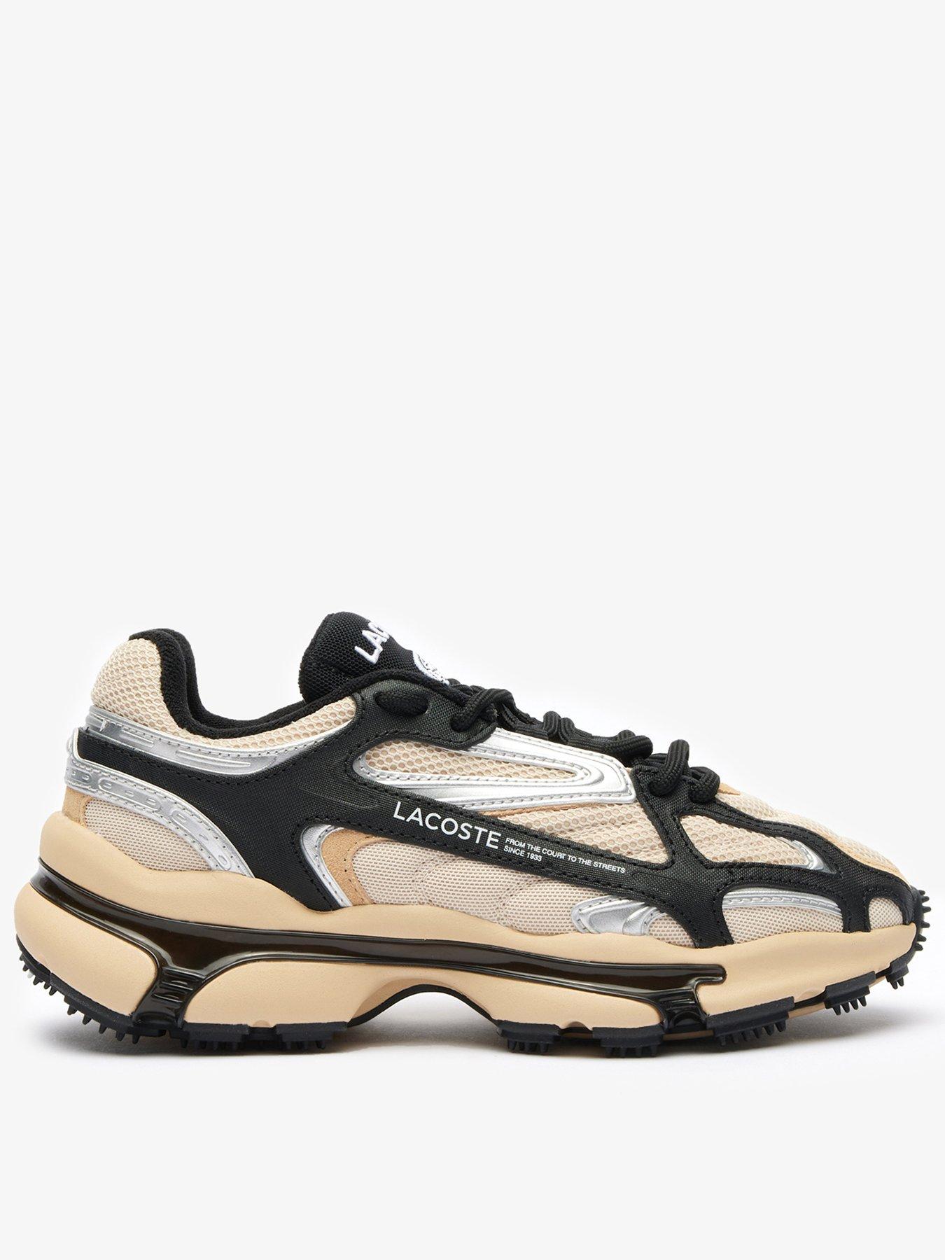Lacoste L003 2k24 Trainers - Light Tan/black