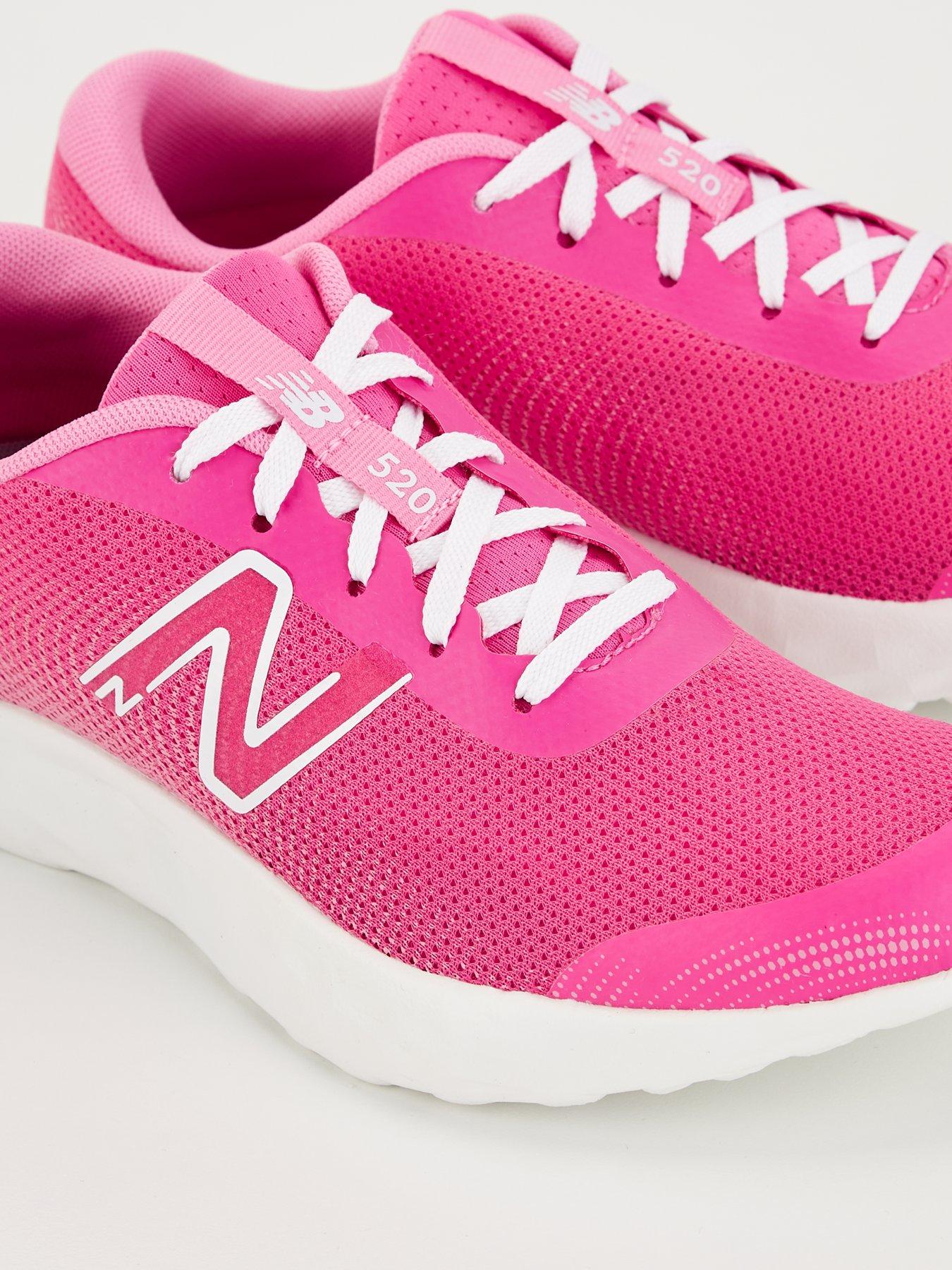 New Balance Junior Girls 520 Trainers Pink Very - Main Image