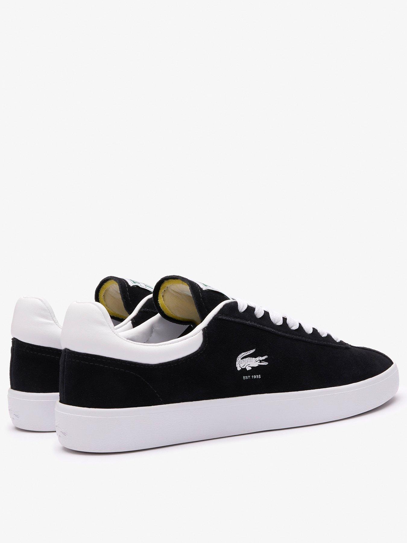 Lacoste Baseshot Trainers Black white Very