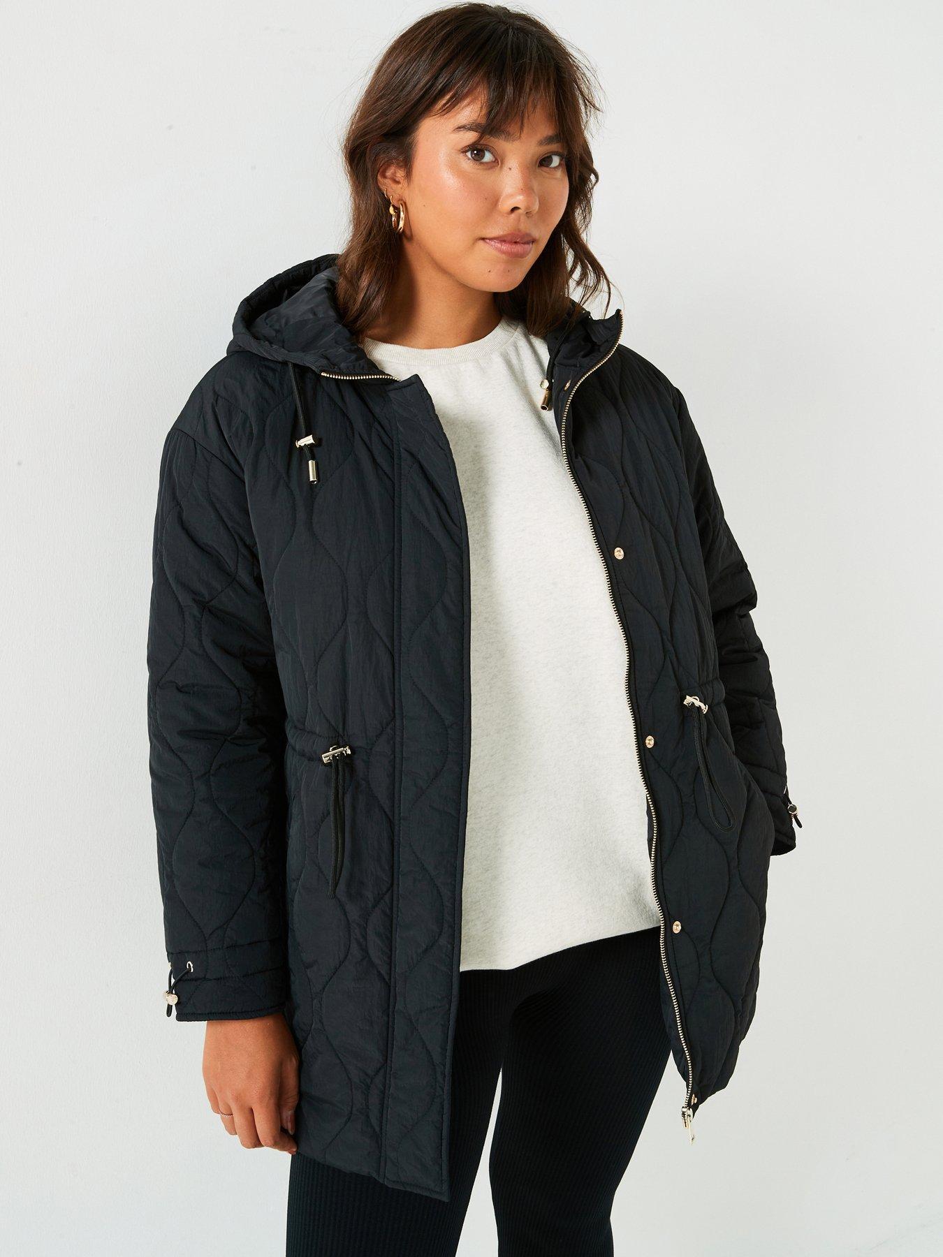 Black chiff s orders jacket plus size