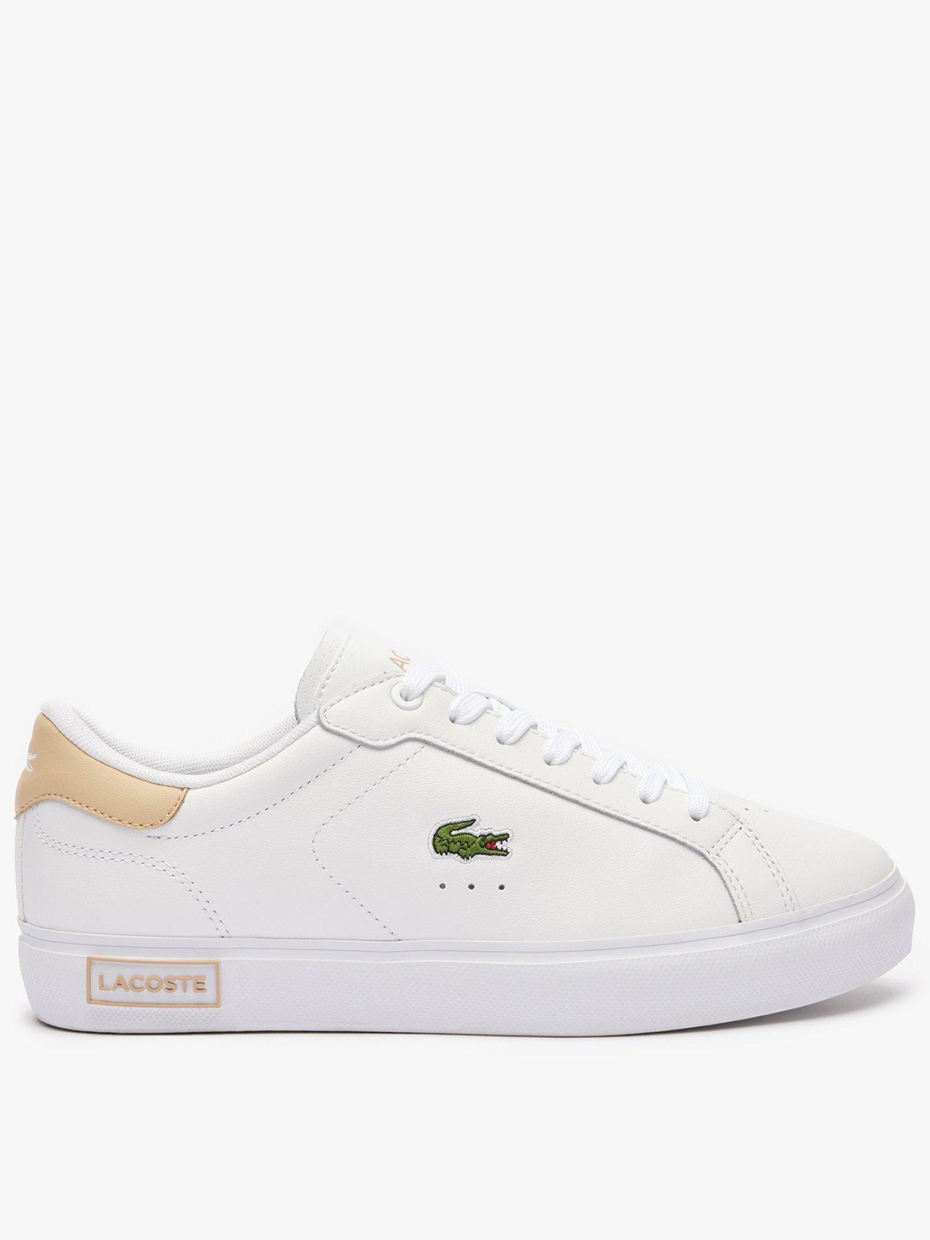 DKNY OLICIA LACE UP - Trainers - pale white/lotus/white - Zalando.de