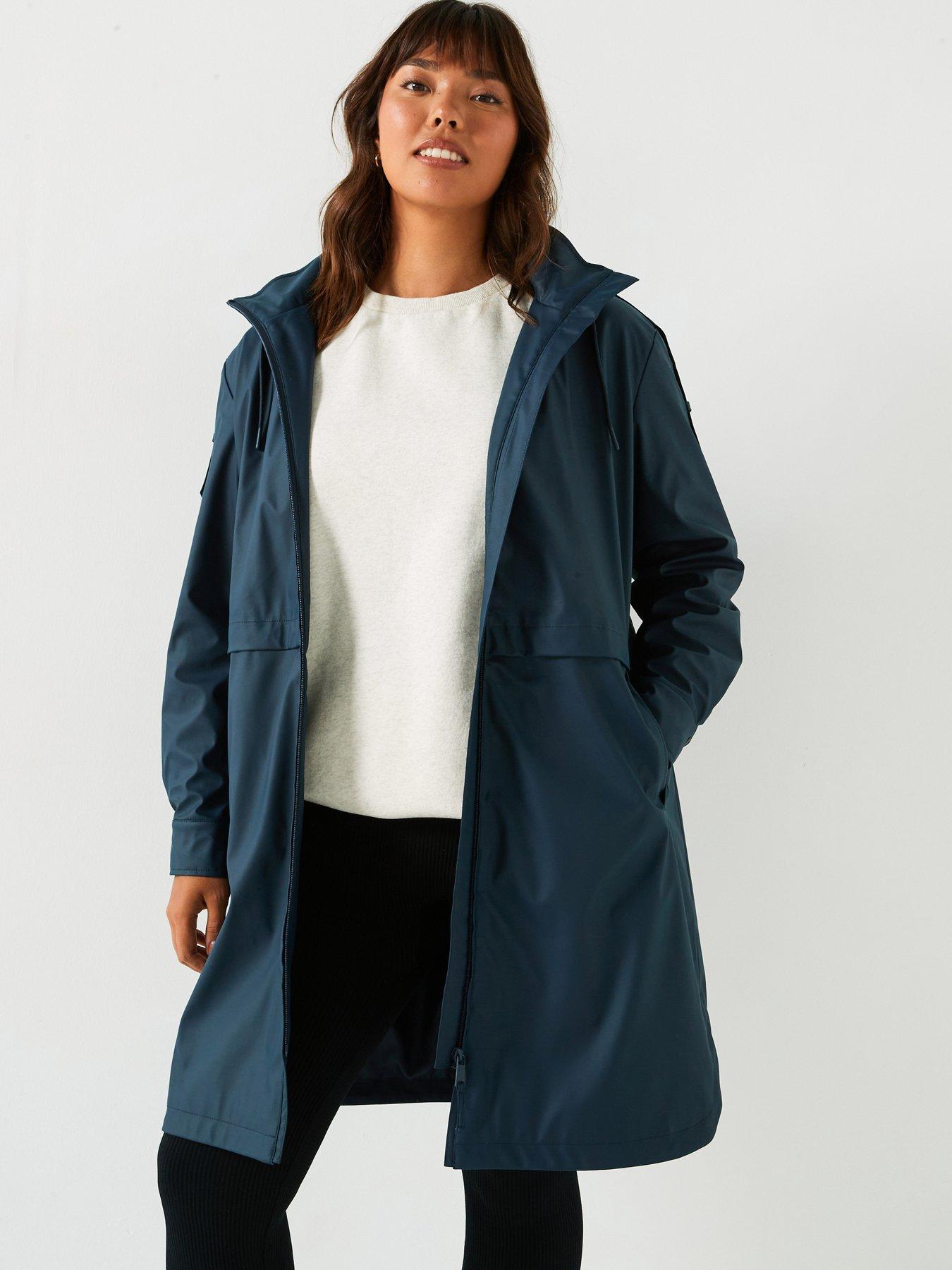 Rubberised Hooded Rain Mac