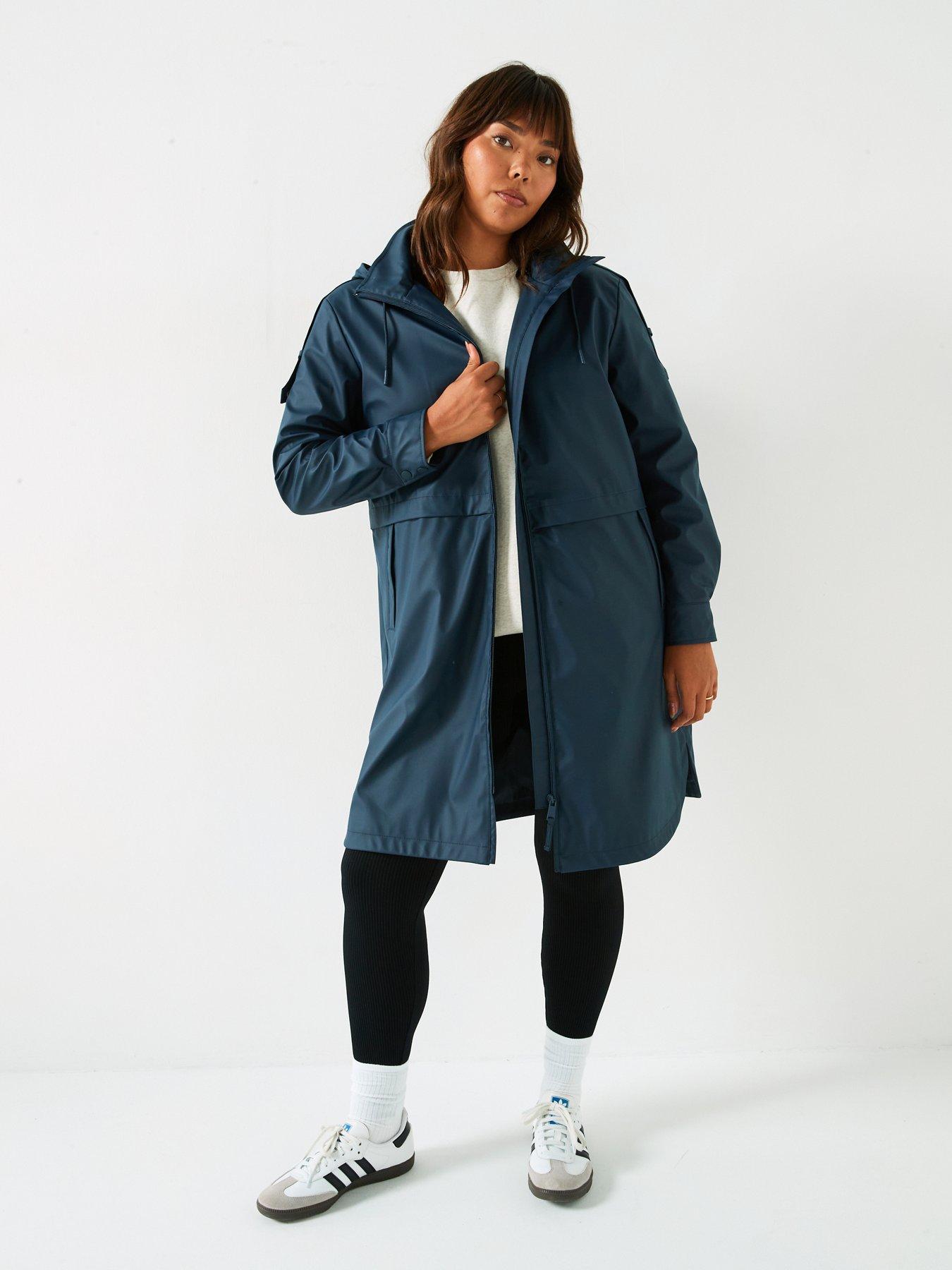 Rubberised Hooded Rain Mac