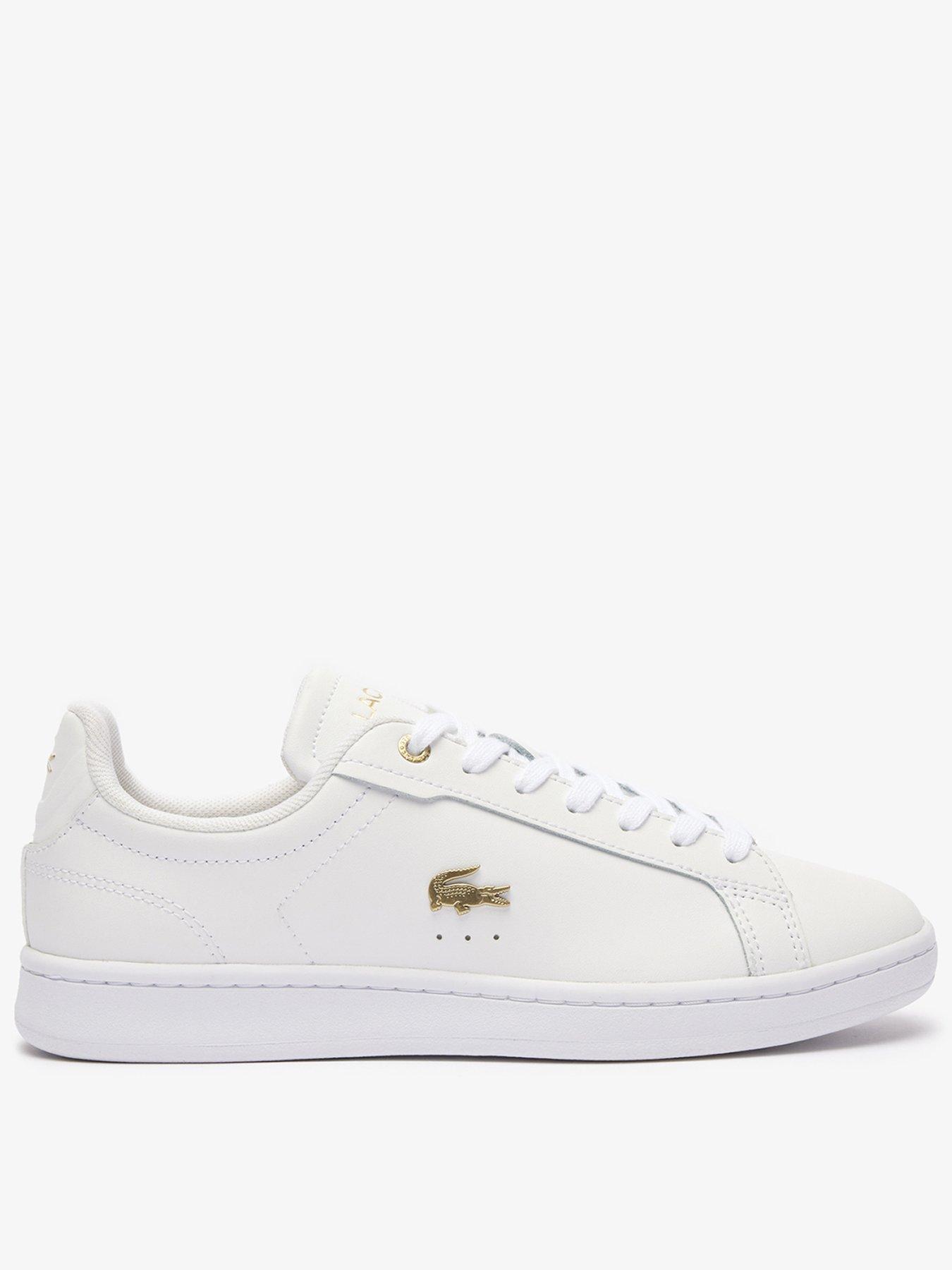 Lacoste carnaby cheap white gold