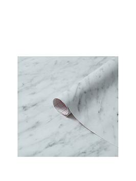 Product photograph of D-c-fix Carrara Grey Marble Self-adhesive Vinyl Wrap Film Ndash 67 5 X 1500 Cm from very.co.uk