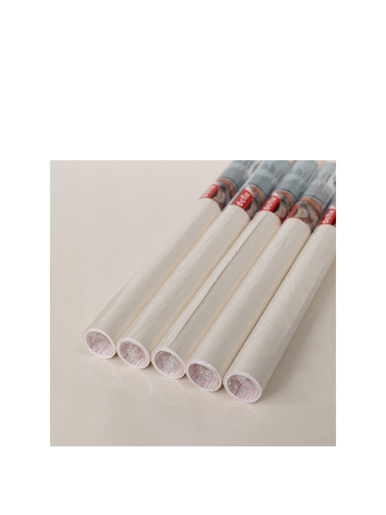 undefined Glossy Light Cream Self-Adhesive Vinyl Wrap Film – pack of five 67.5 x 200 cm rolls
