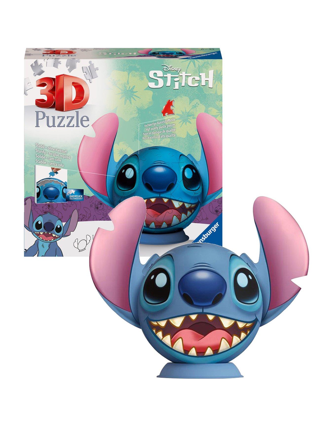 undefined Stitch with Ears 77 piece 3D Jigsaw Puzzle