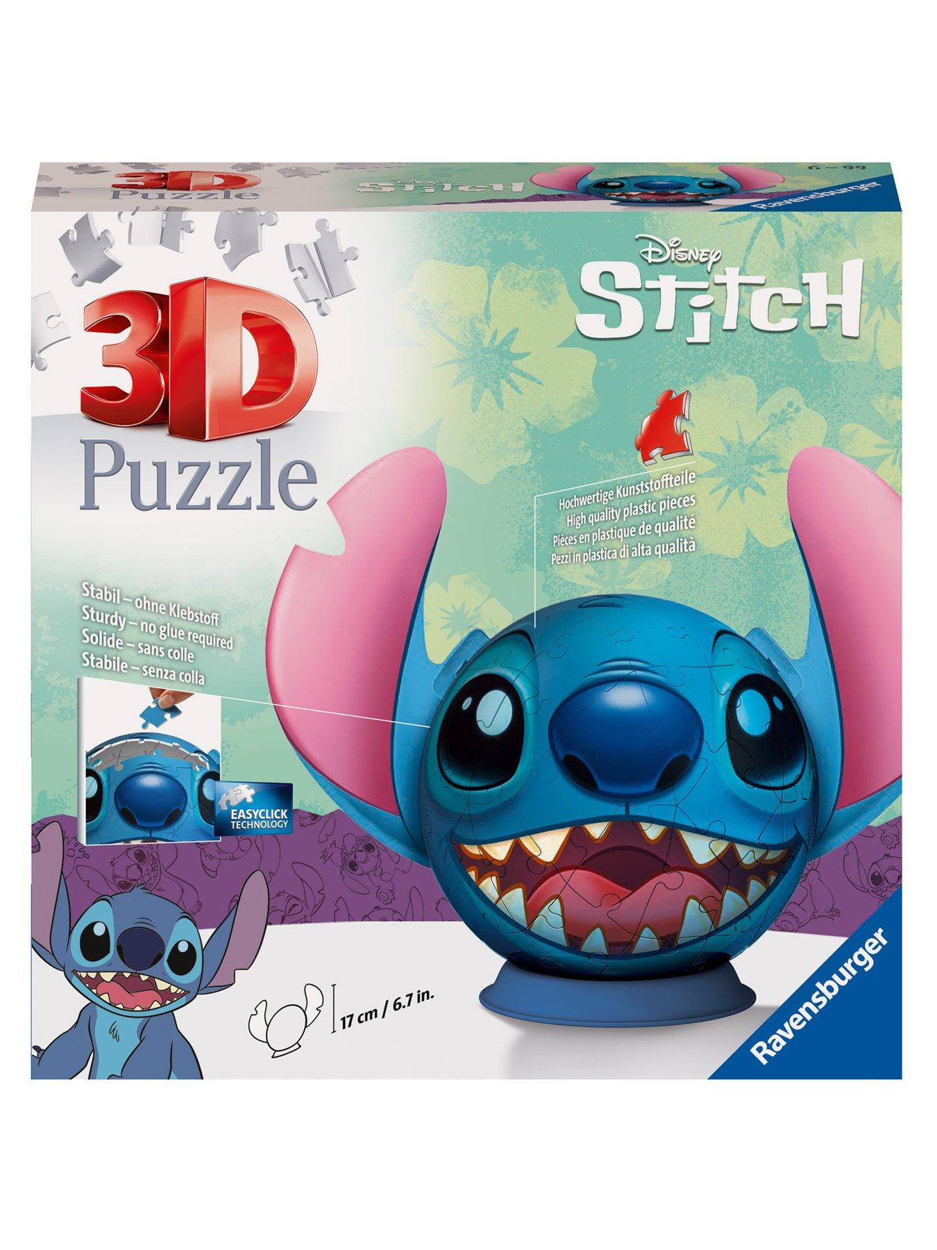 Image 3 of 6 of Ravensburger Stitch with Ears 77 piece 3D Jigsaw Puzzle