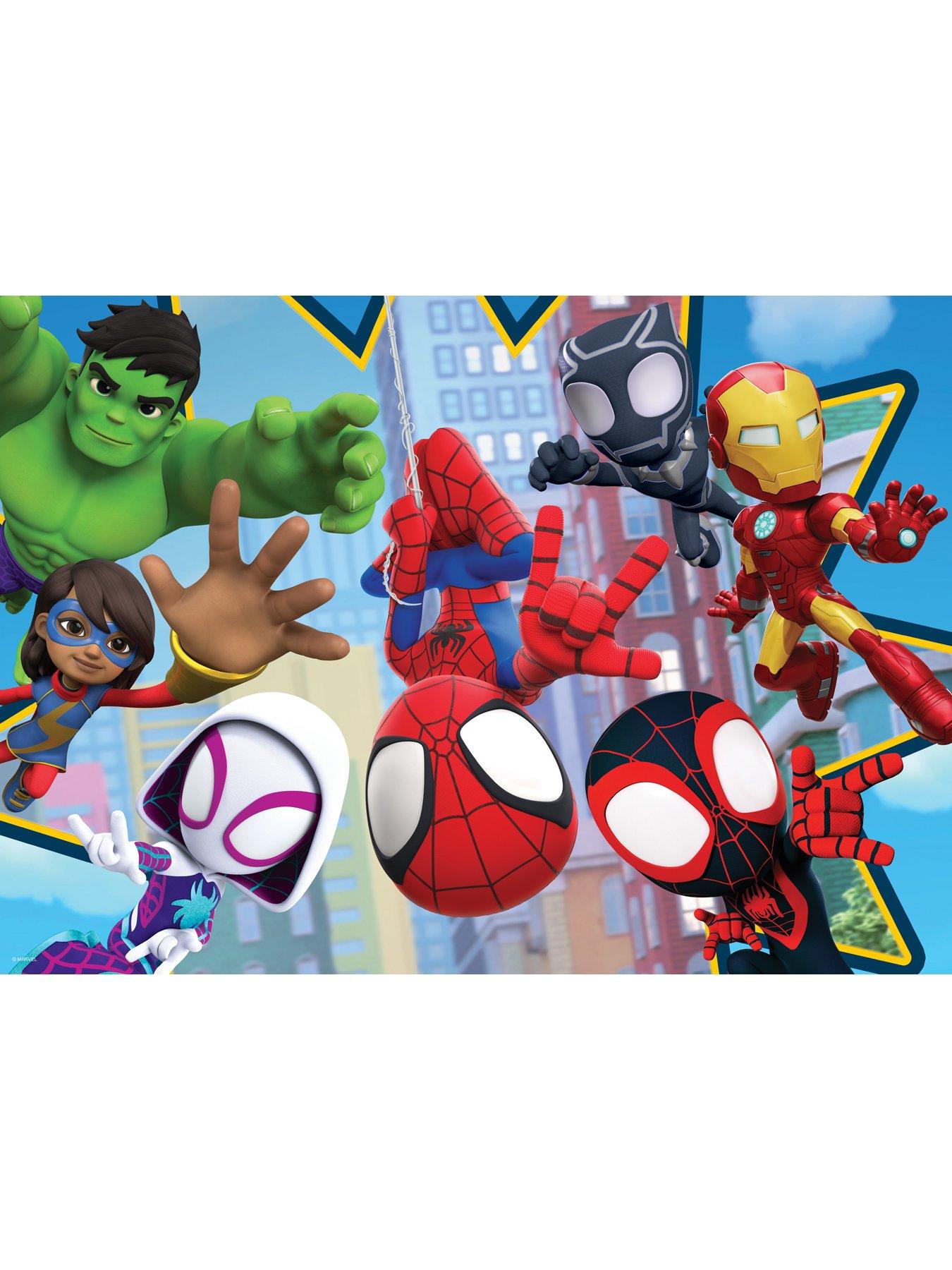 Image 2 of 5 of Ravensburger Spidey & His Amazing Friends, 24 piece Giant Floor Jigsaw Puzzle
