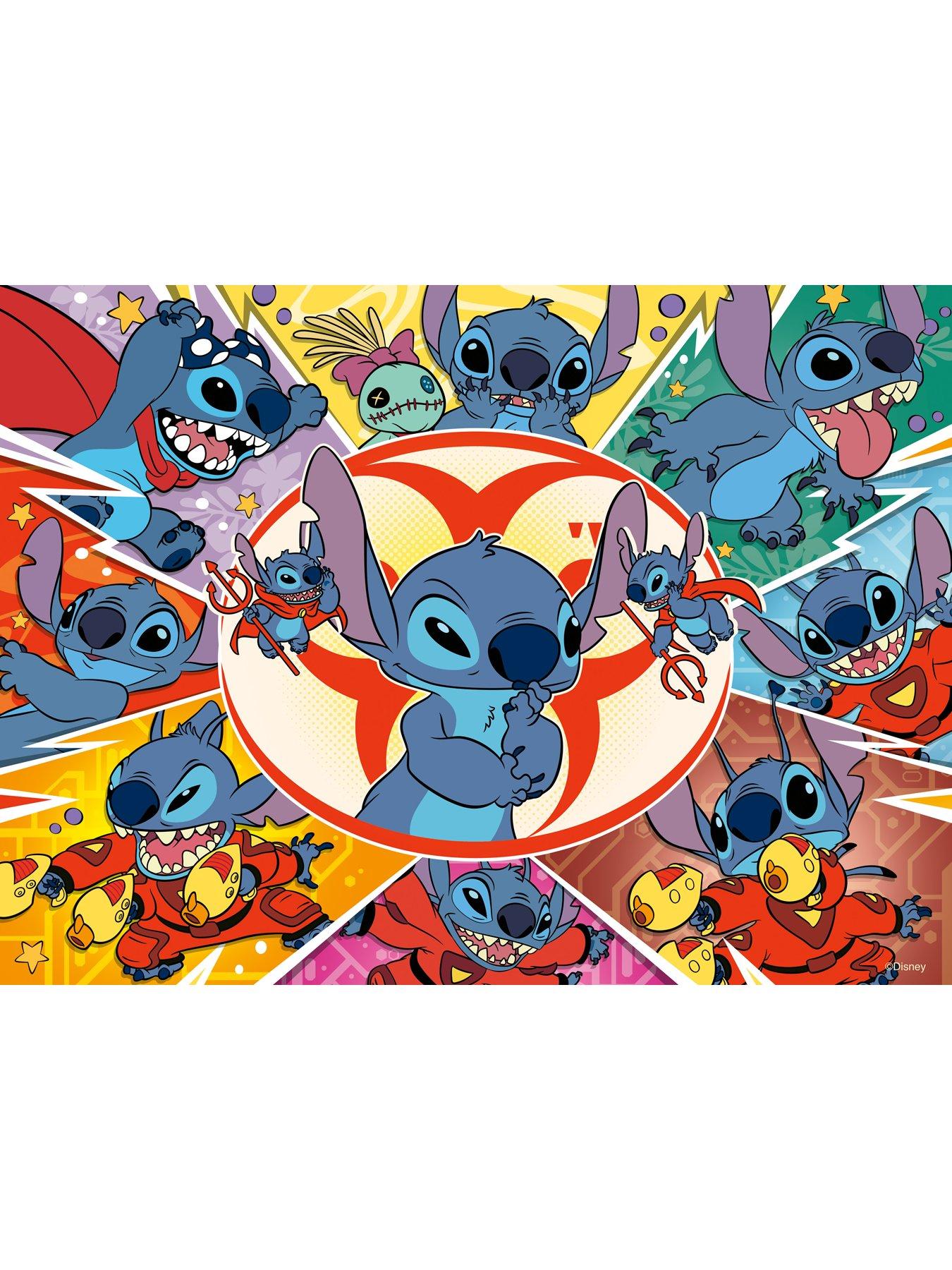 Image 2 of 3 of Ravensburger Stitch Disney&nbsp;100-Piece&nbsp;Jigsaw Puzzle with&nbsp;XXL Large Pieces