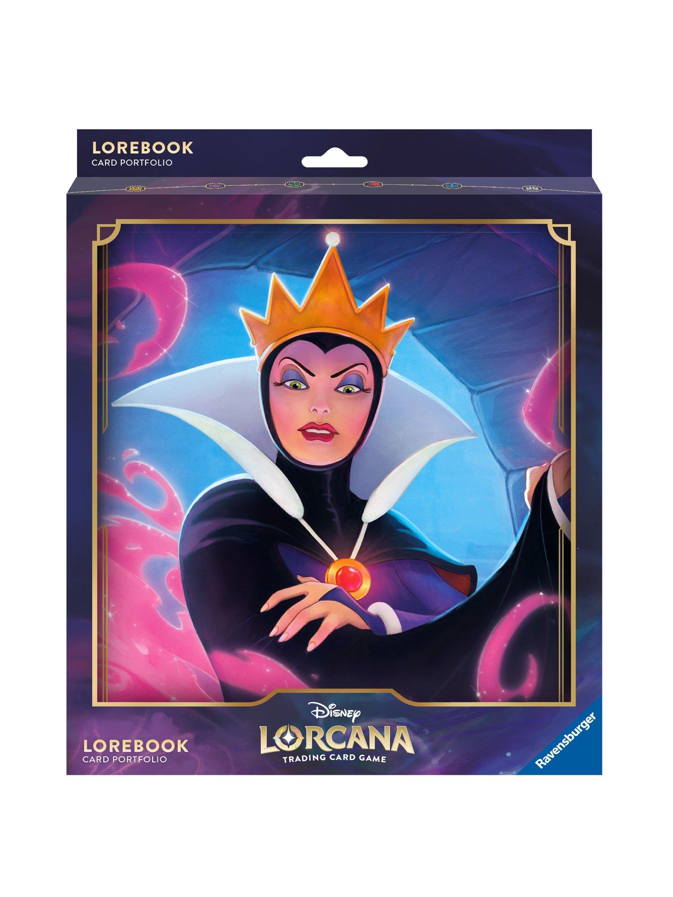 Ravensburger Disney Lorcana The Evil Queen Card Portfolio - Set 1-4 Binder  for Trading Cards | Very