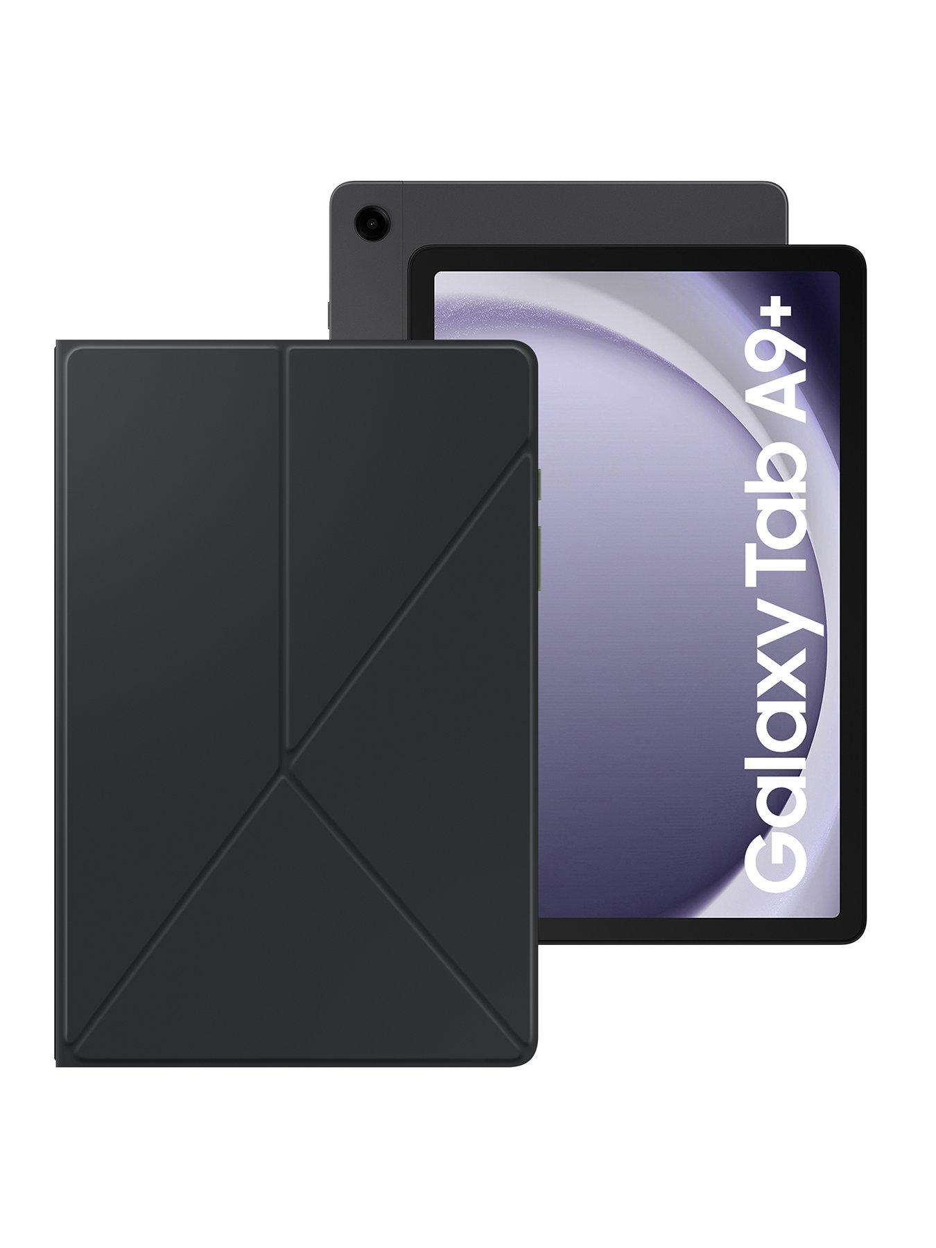 Galaxy Tab A9+ Book Cover Black