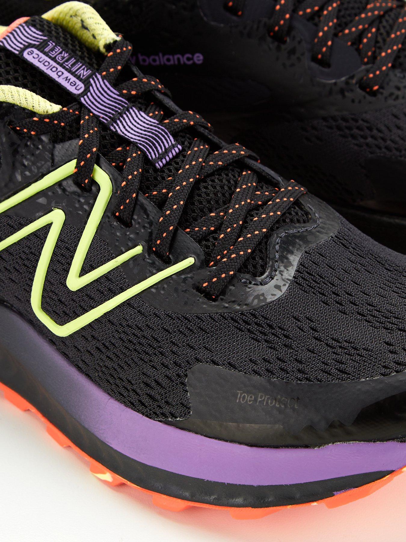 Womens Trail Running Dynasoft Nitrel V5 Black purple
