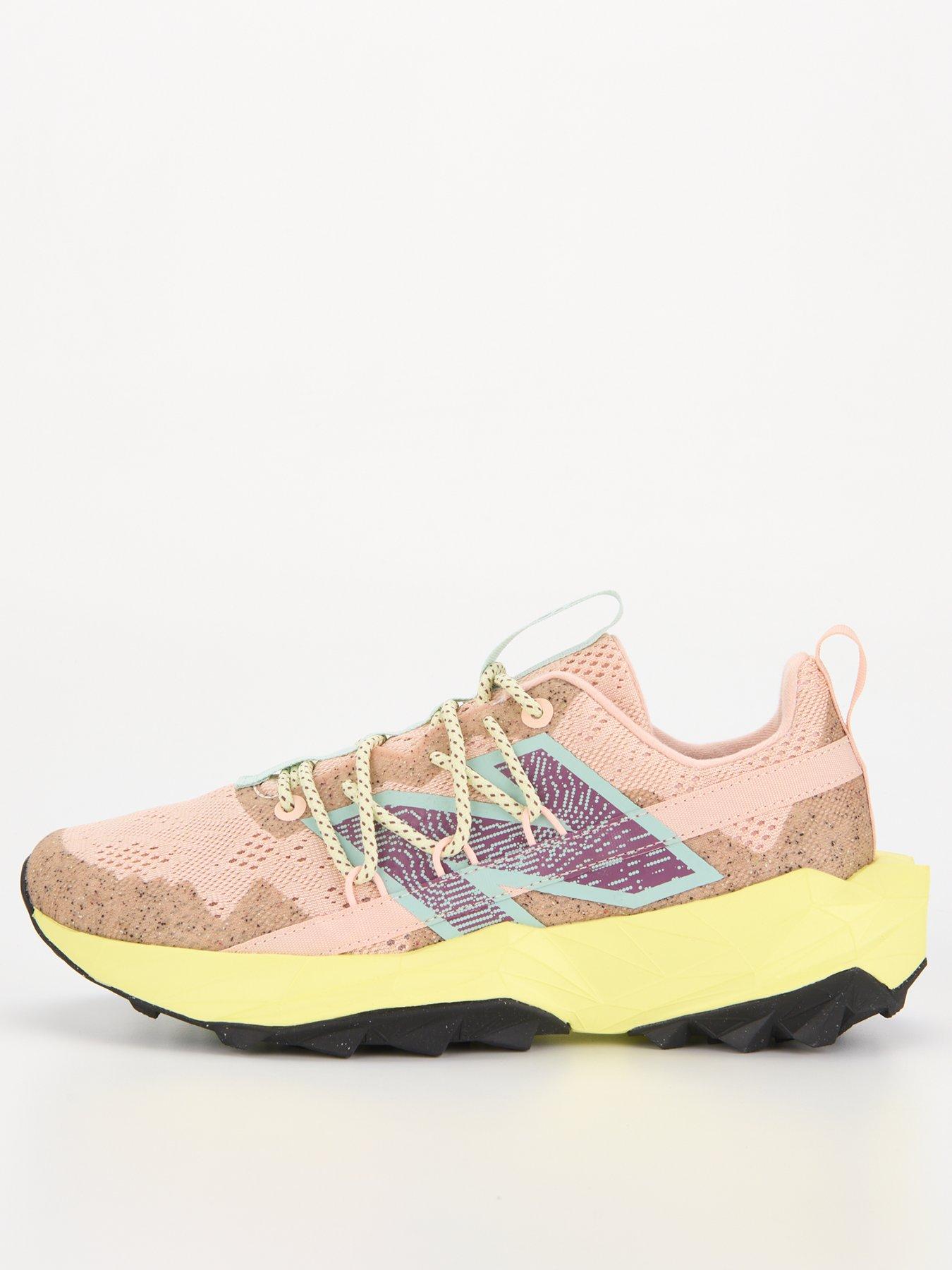 Pink and yellow new balance online