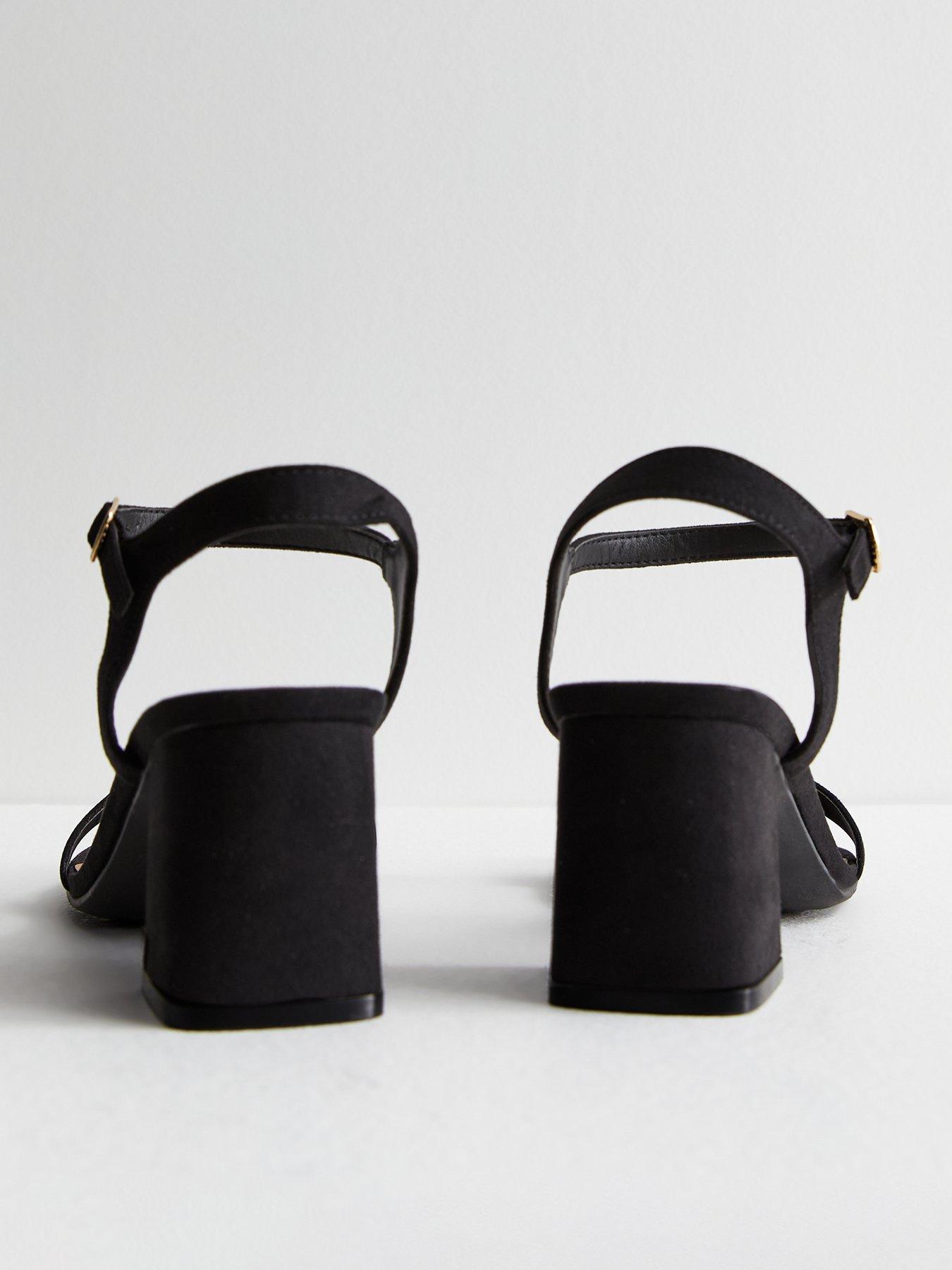 New Look Block Heel Sandals - Black | Very.co.uk