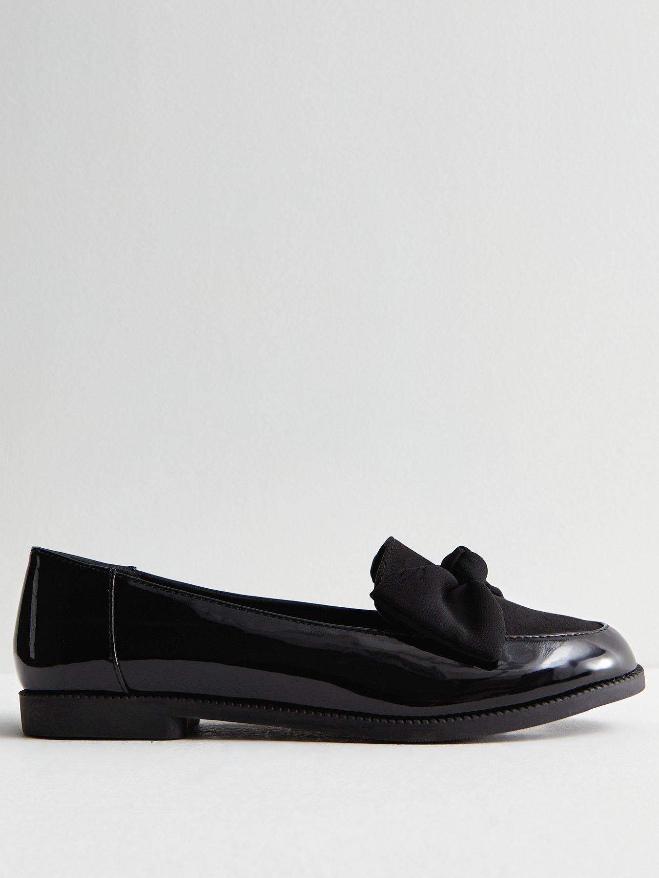 New look hot sale leather loafers