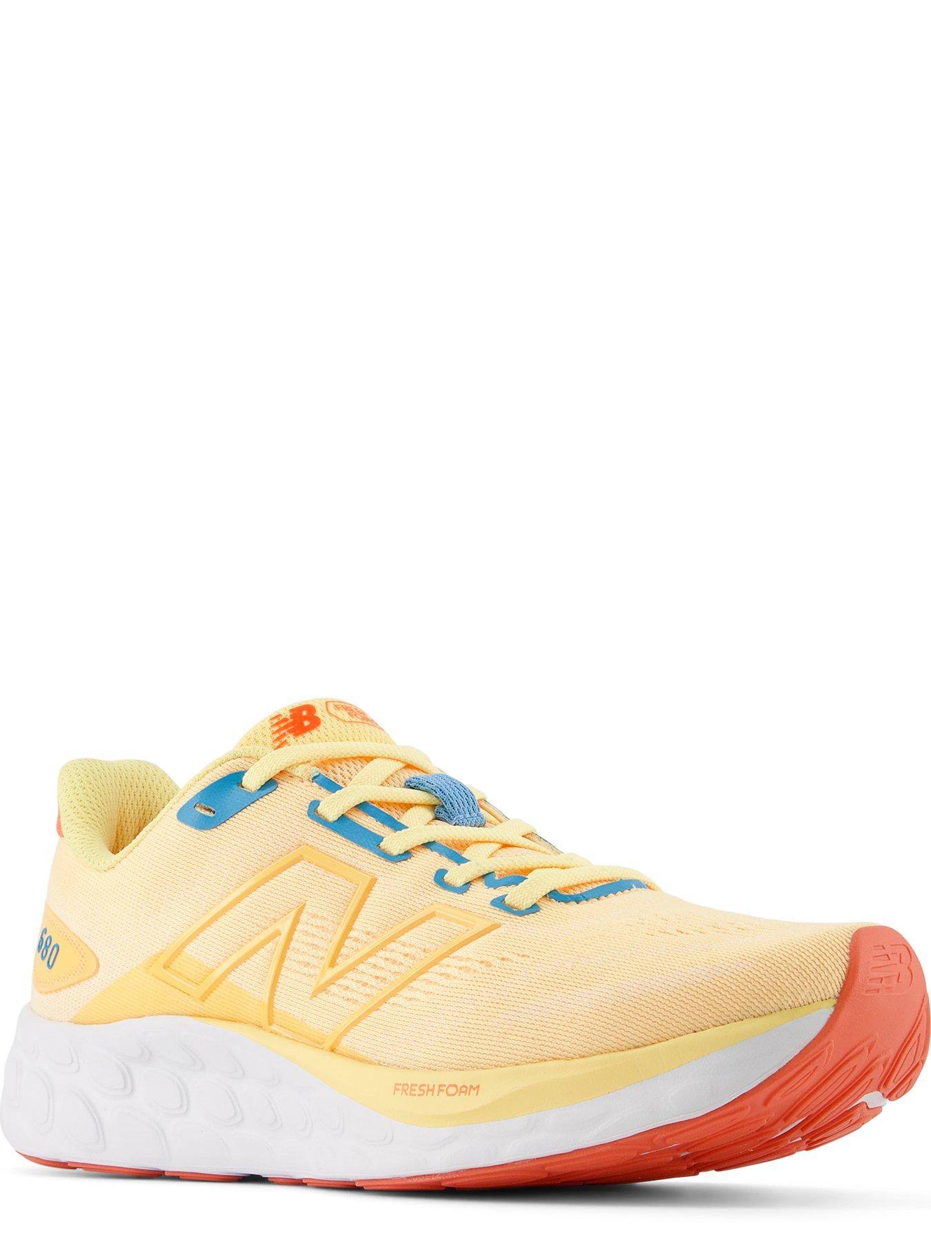 New Balance Womens Running Fresh Foam 680 V8 Orange Very